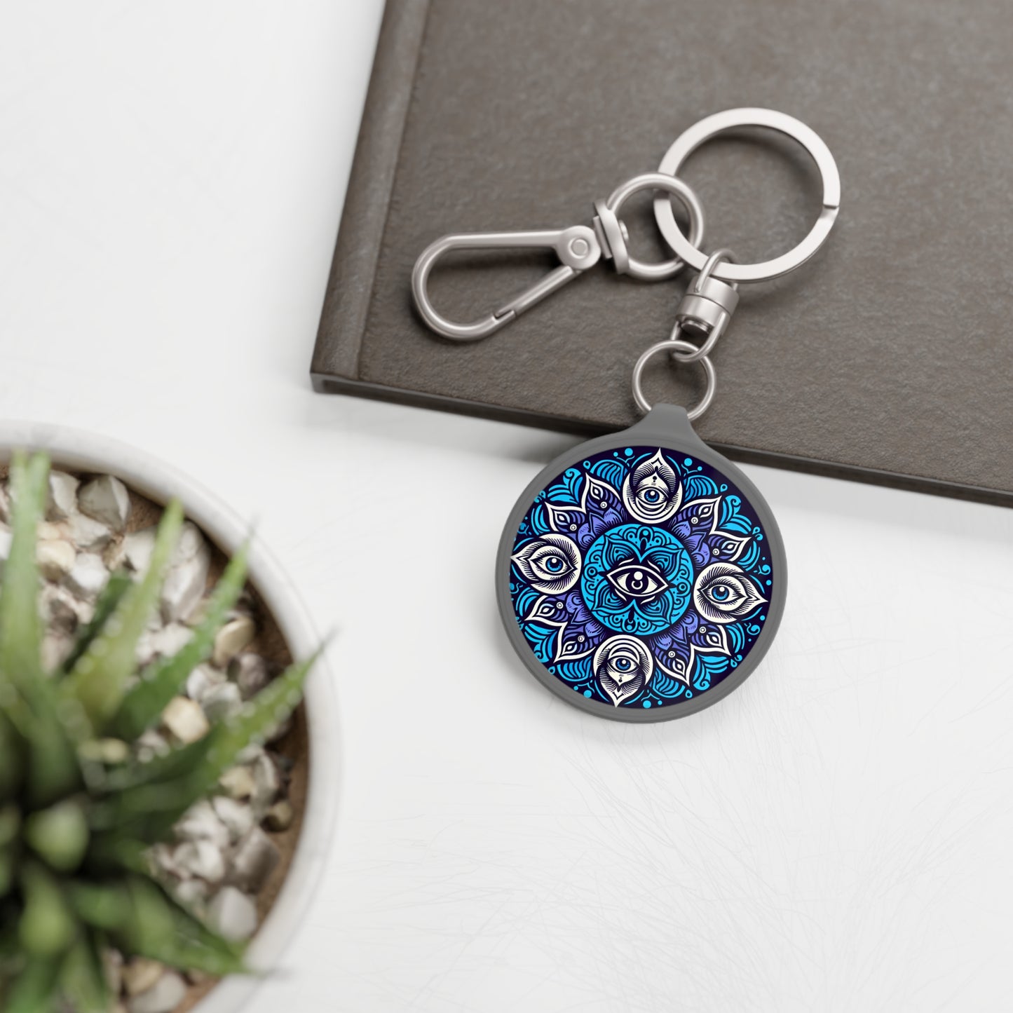 Keyring Tag - Third Eye Chakra