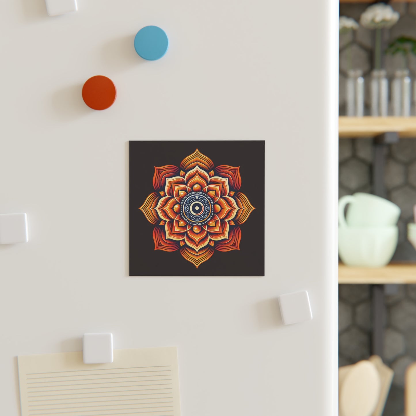 Square Magnet - Sacral Chakra