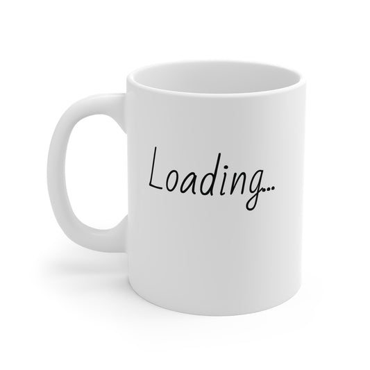 Funny Loading Screen Ceramic Mug, Gift for Techies, Computer Programmers, Geeks, Programmer Coffee Cup, IT Office Decor