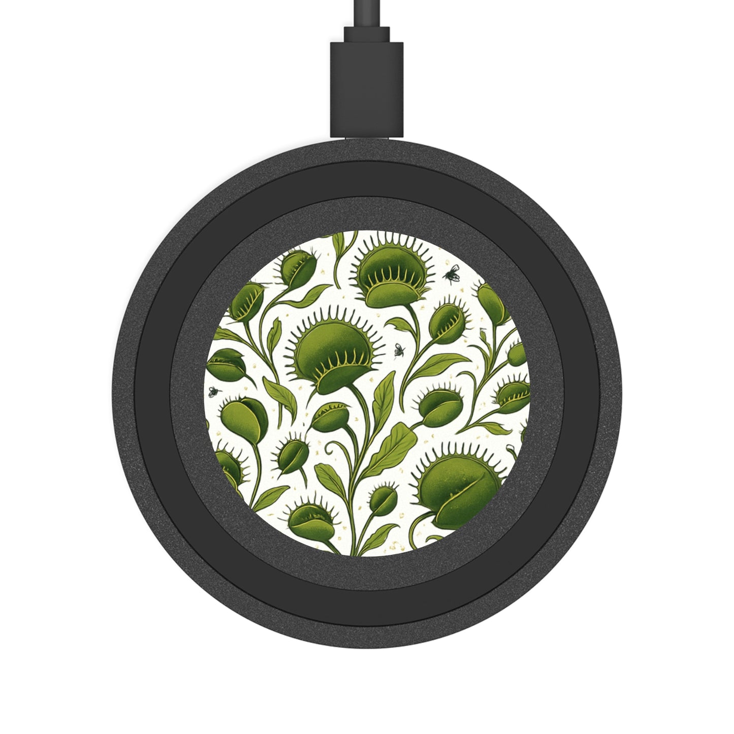 Wireless Charging Pad: Venus Trap Pattern