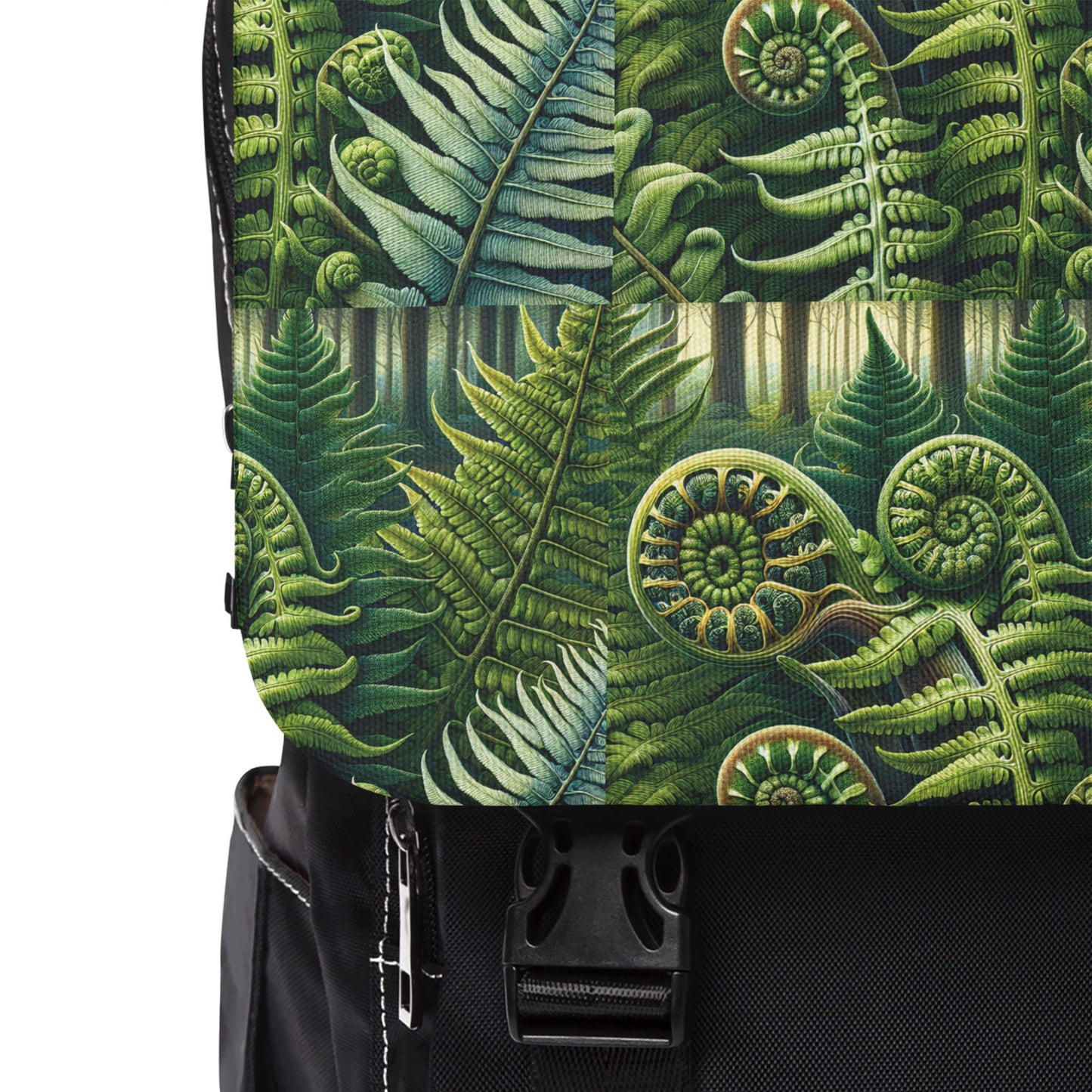 Fern Leaves Shoulder Backpack - Stylish, Versatile, Perfect for Everyday Use