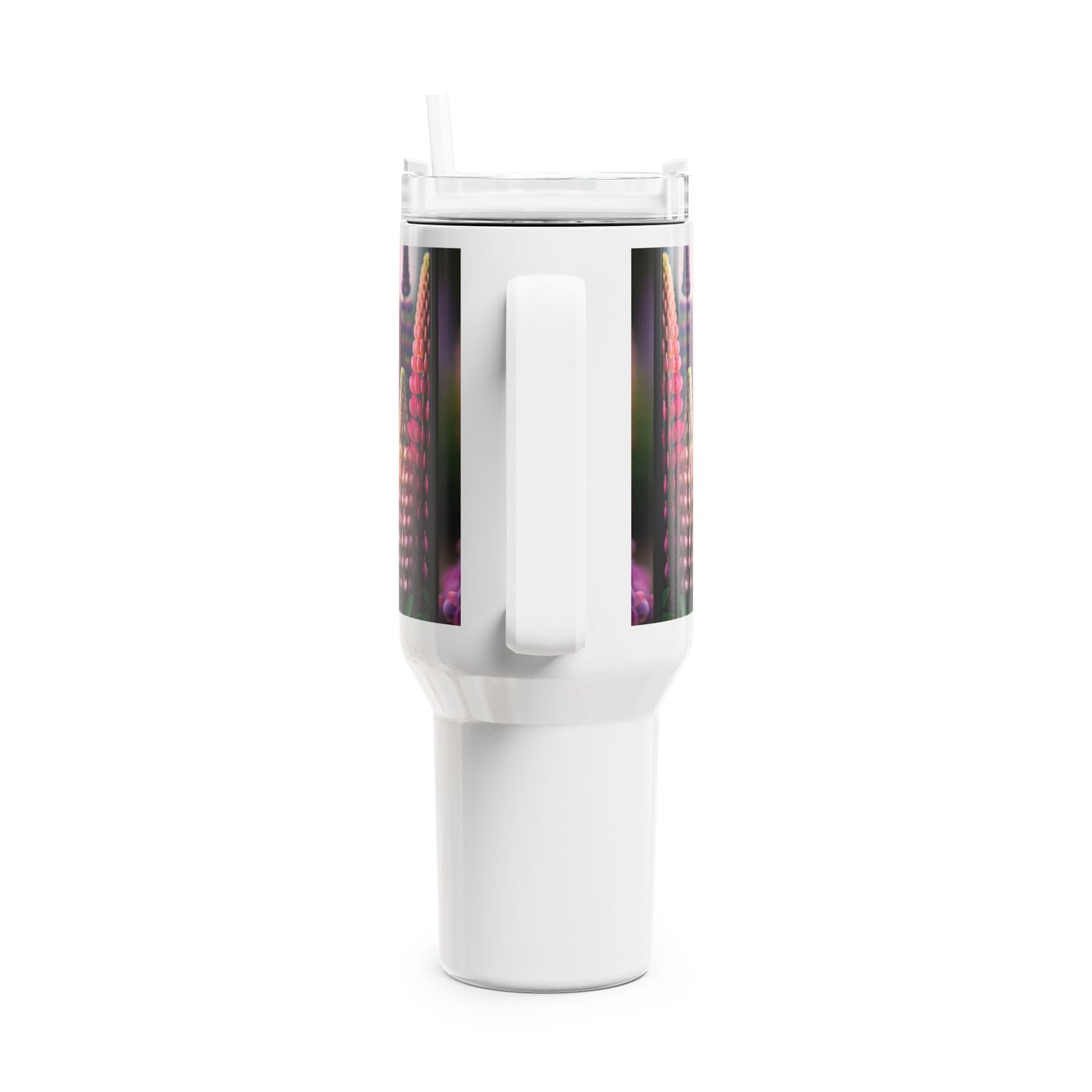 40oz Tumbler - Lupin Blooms Design