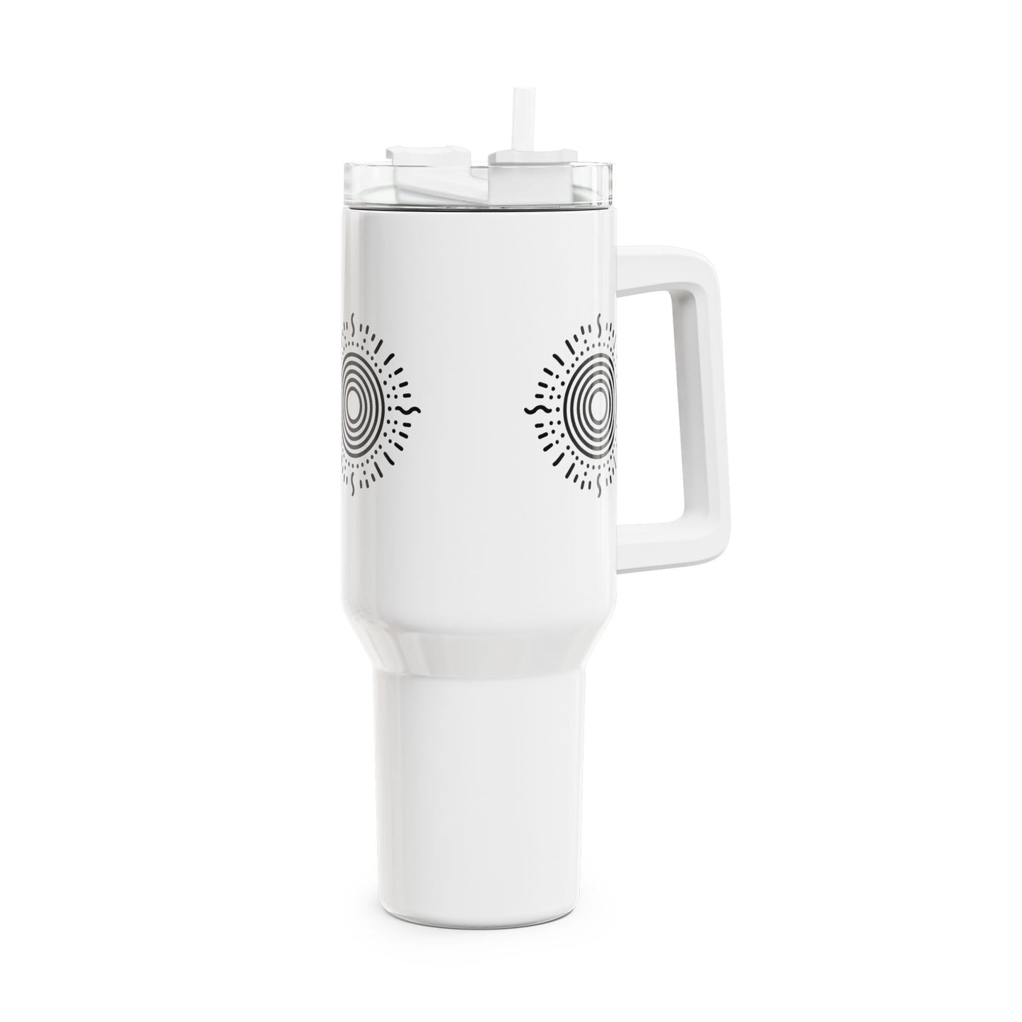 40oz Tumbler - Minimalist Sun Design