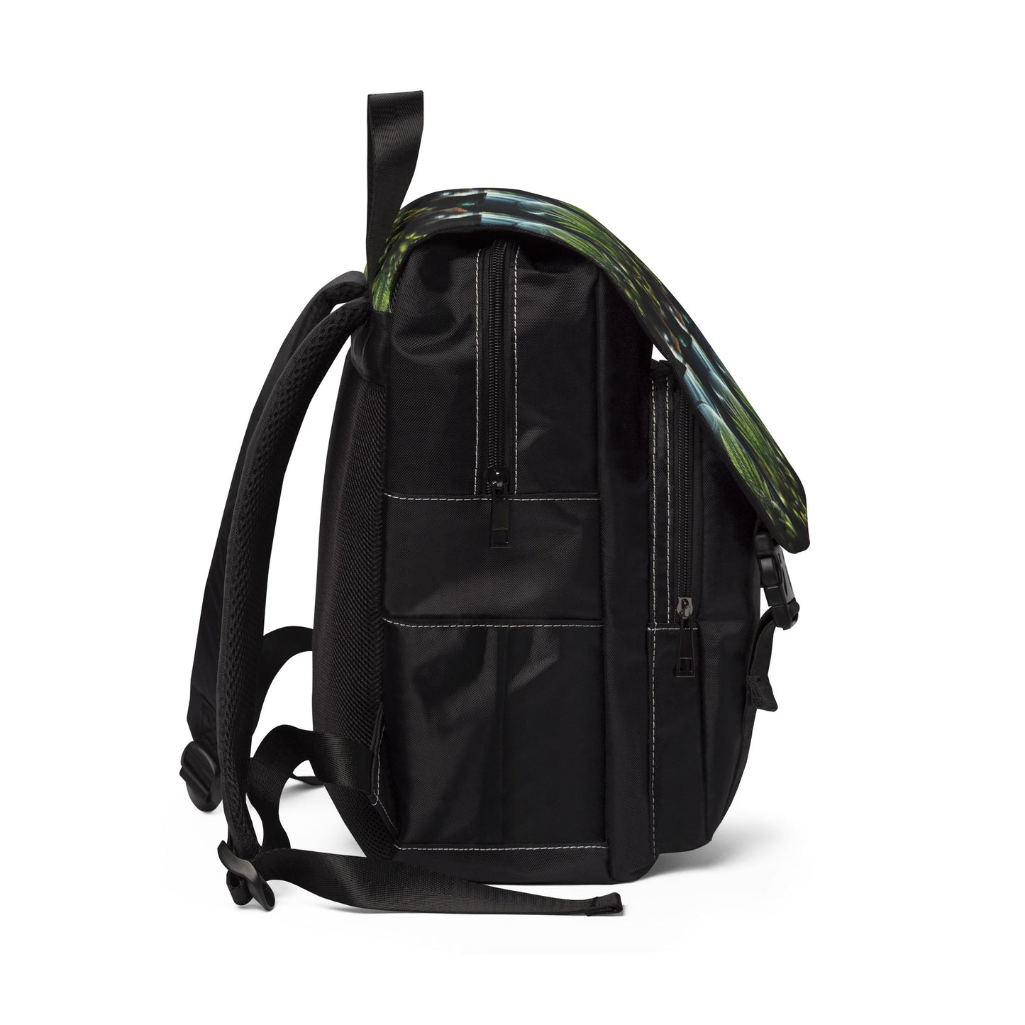 Green Fern Terrarium Shoulder Backpack