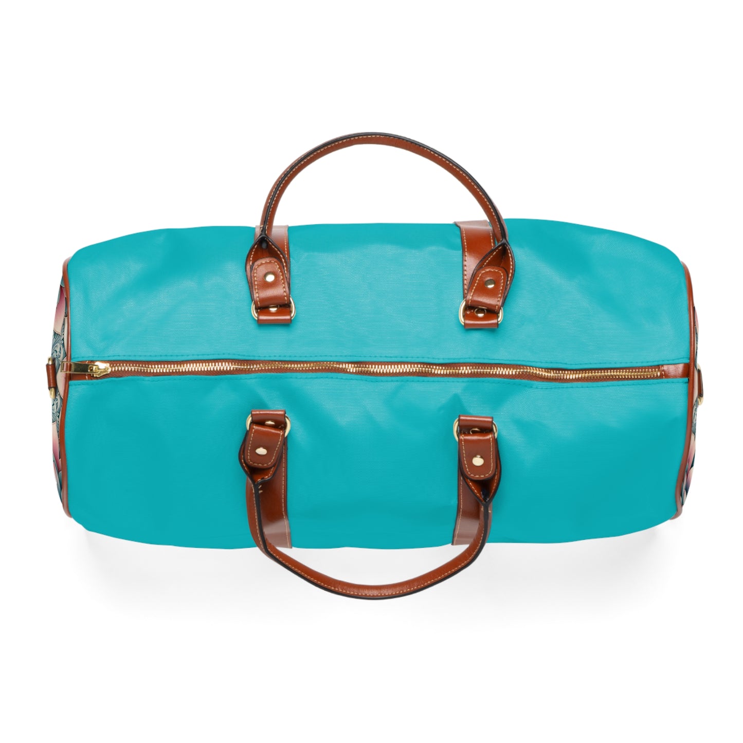 Waterproof Travel Bag - Lotus Flower Design
