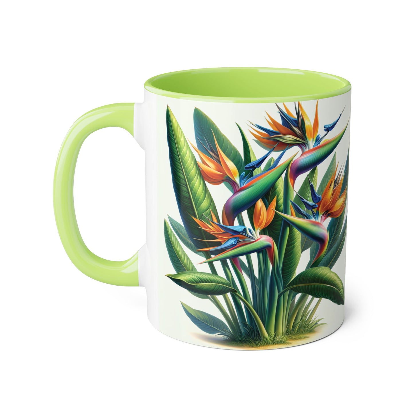 Bird of Paradise Plant Gift, Coffee Cup, Tea Mug, Botanical Kitchen Decor, Nature Lover, Housewarming Present, Tropical Vibes