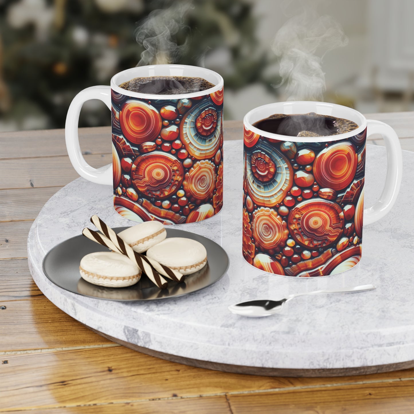 Ceramic Mug - Carnelian Design