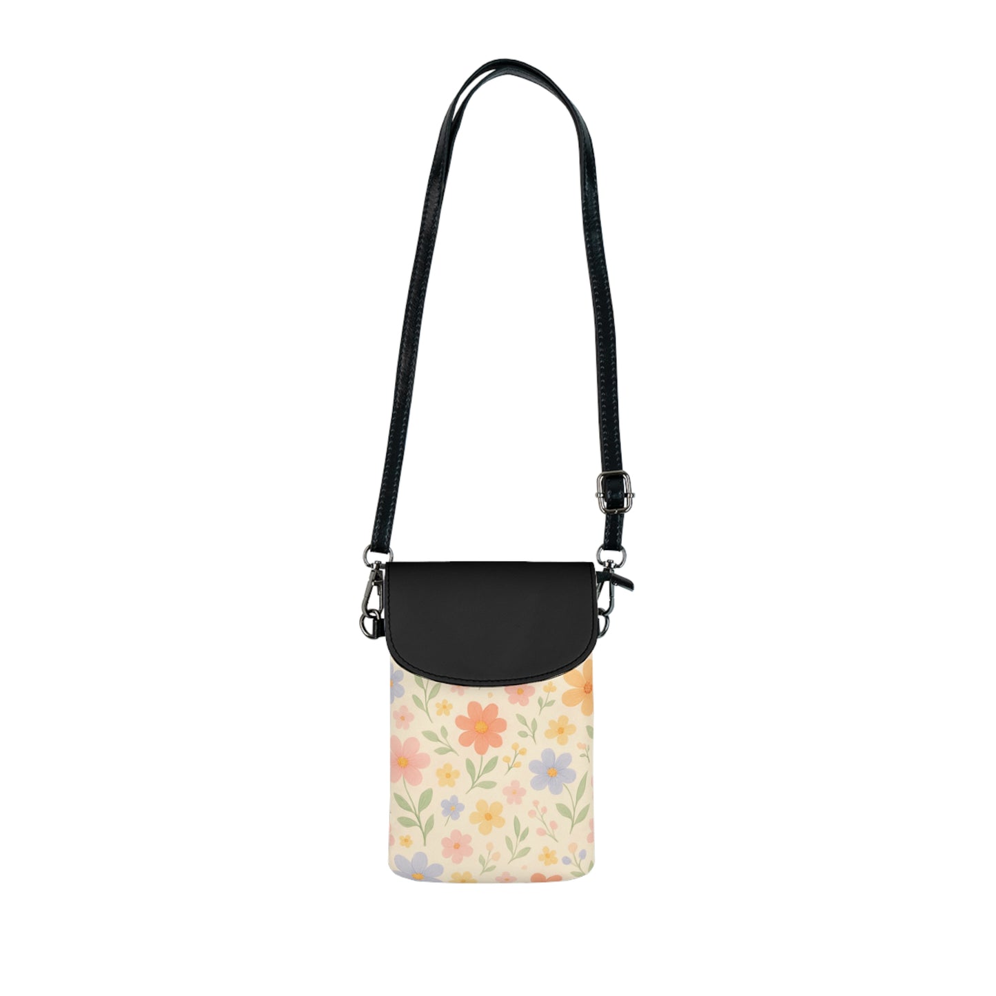 Phone Wallet: Cute Floral Design