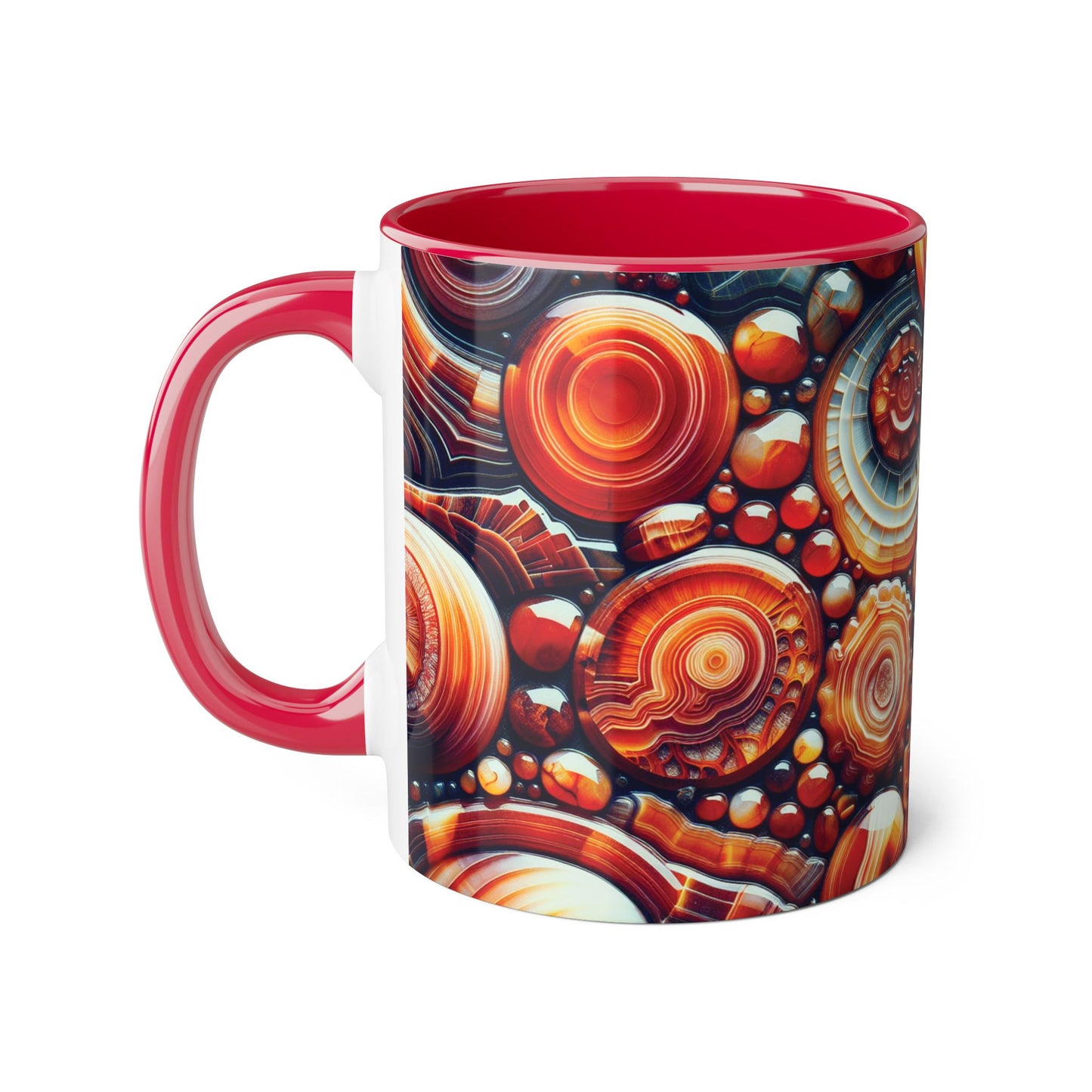 Mug - Carnelian Design Accent Mug, 11oz