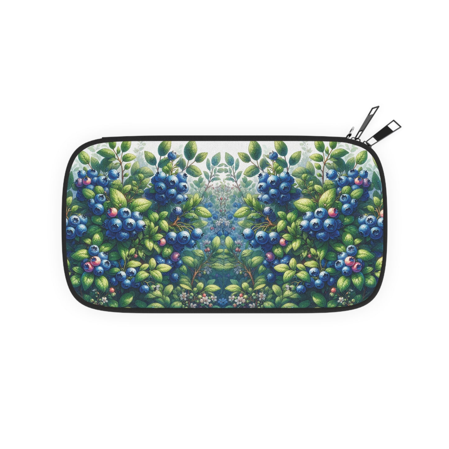 Passport Wallet - Blueberry Bush Design