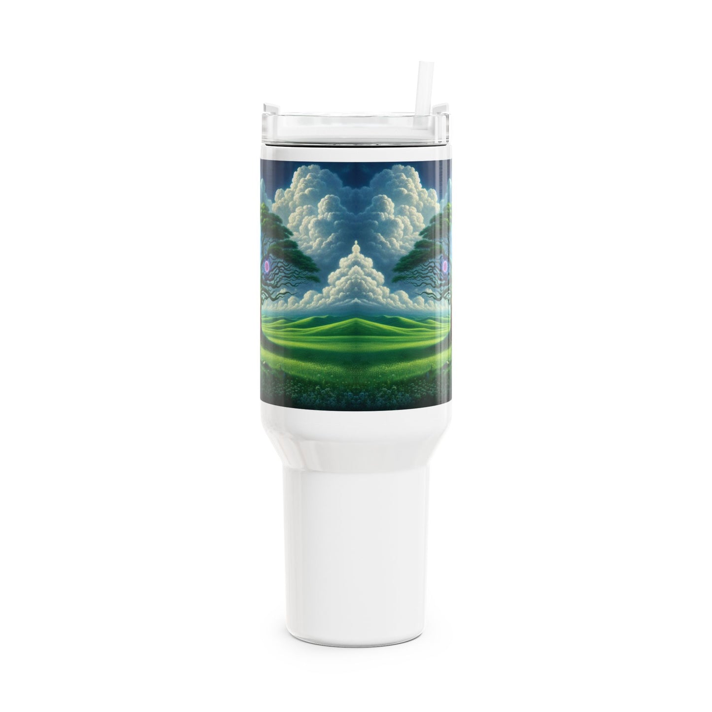 40oz Tumbler - Chakra Tree Design