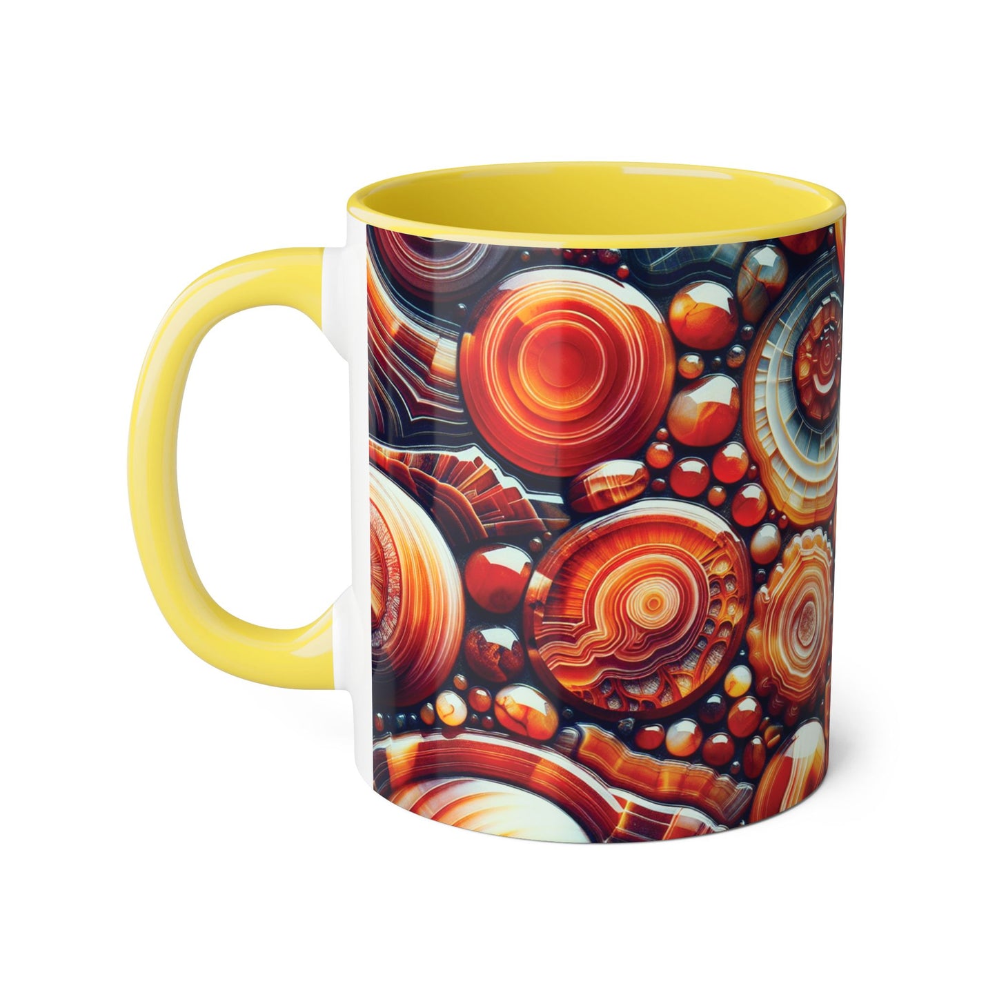 Mug - Carnelian Design Accent Mug, 11oz