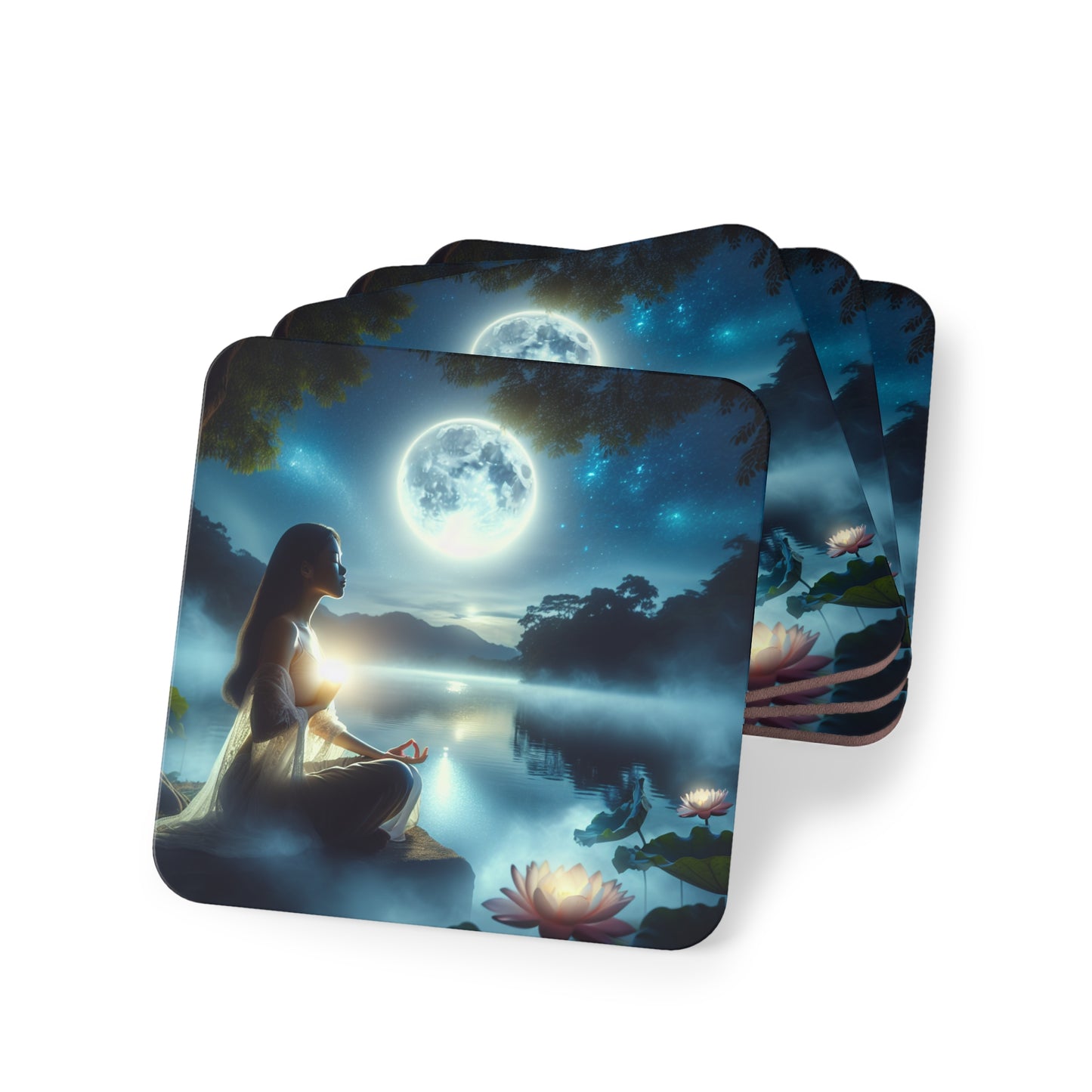Coasters - Serene Moonlight