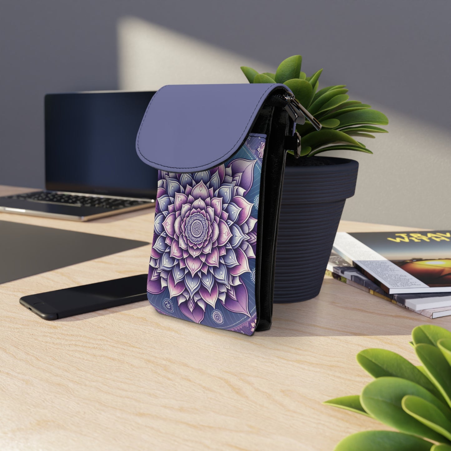Phone Wallet - Crown Chakra