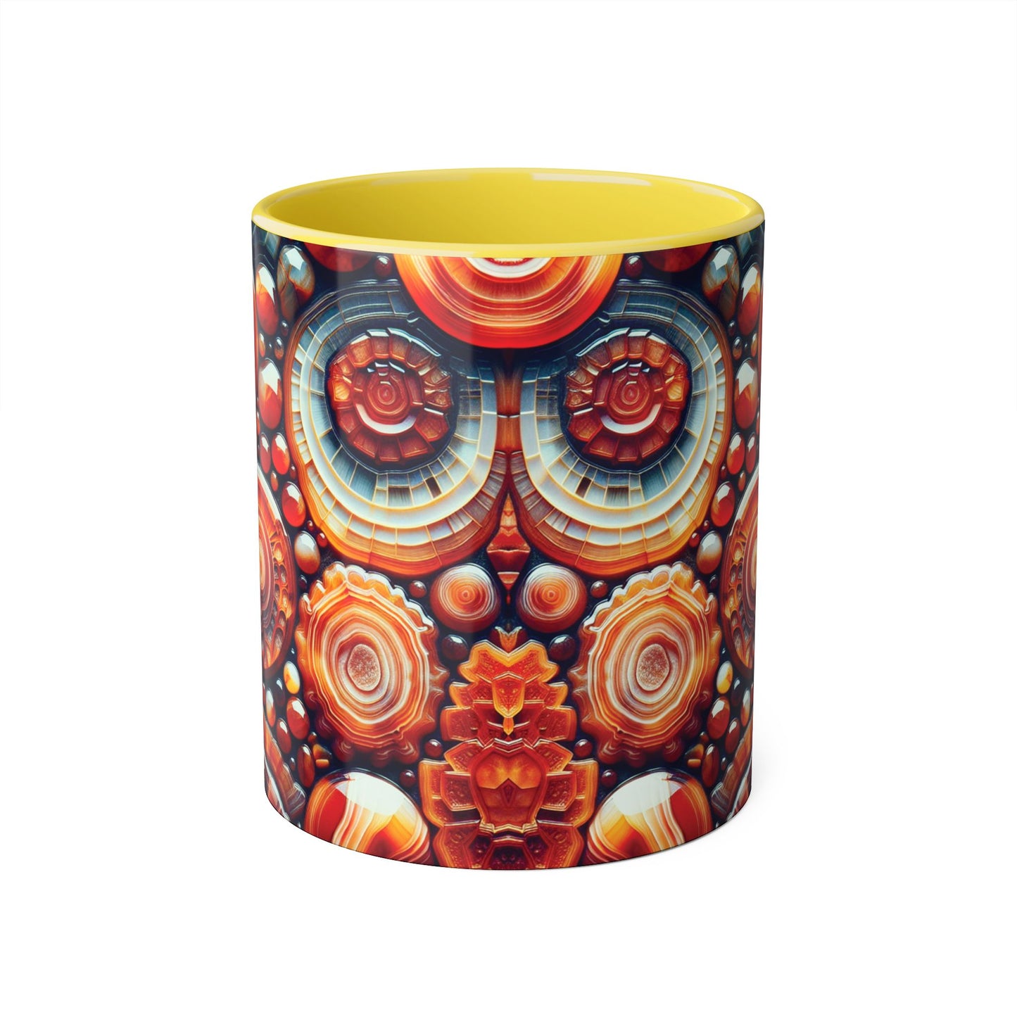 Mug - Carnelian Design Accent Mug, 11oz