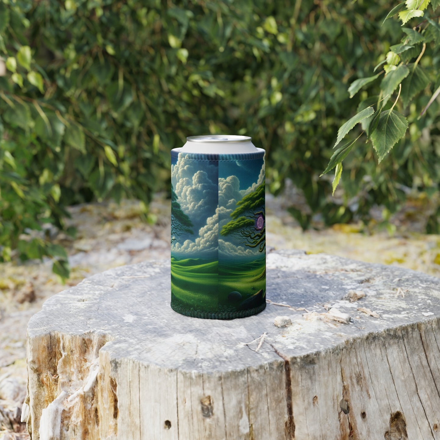 Stubby Cooler Chakra Tree Design
