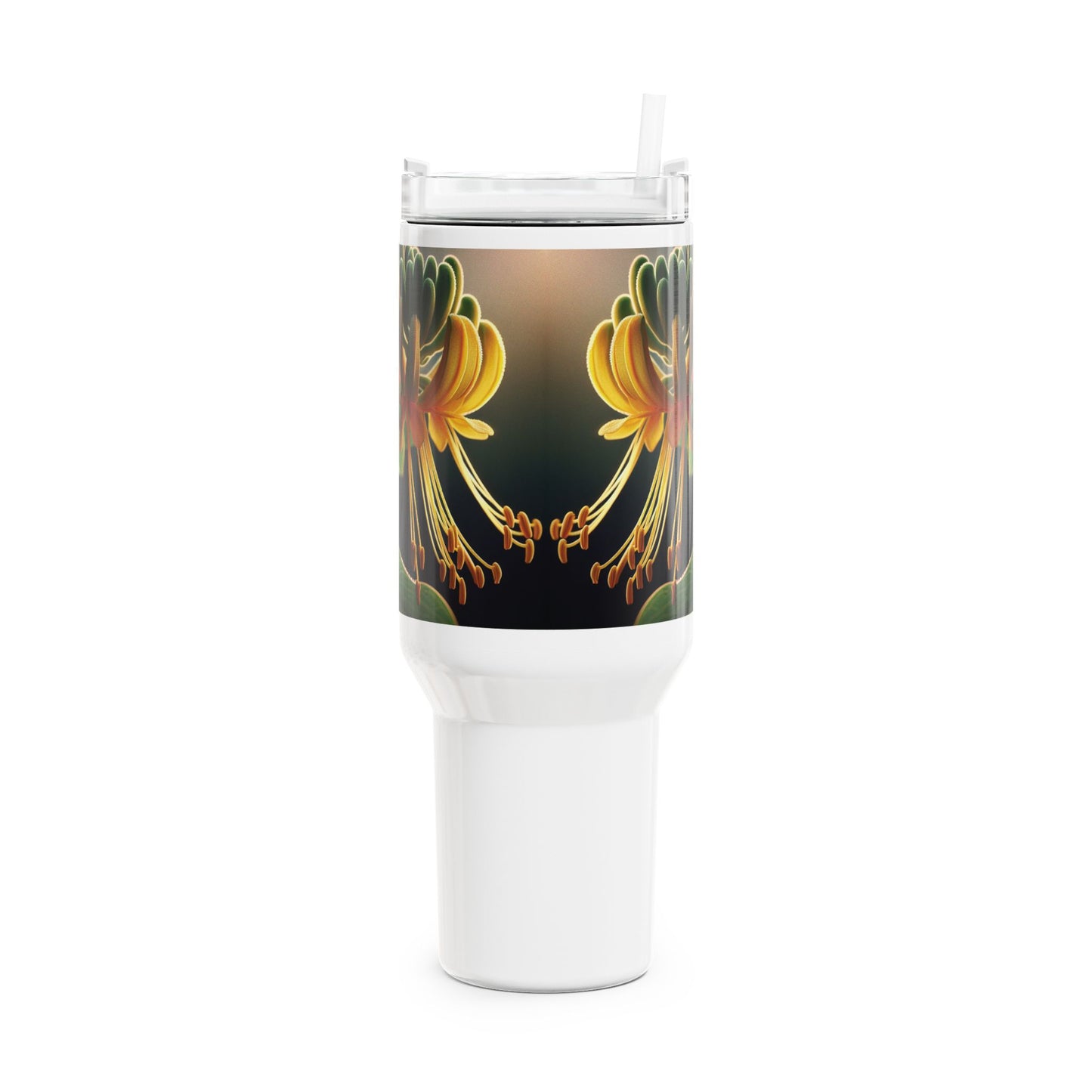 40oz Tumbler - Honeysuckle Design