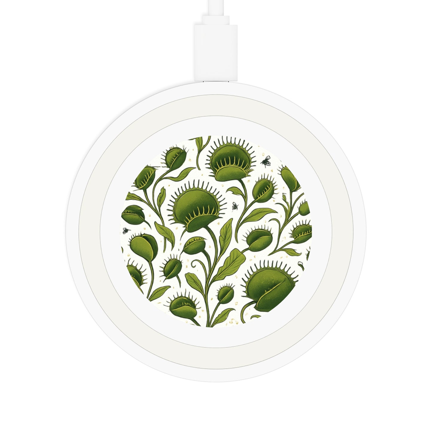 Wireless Charging Pad: Venus Trap Pattern