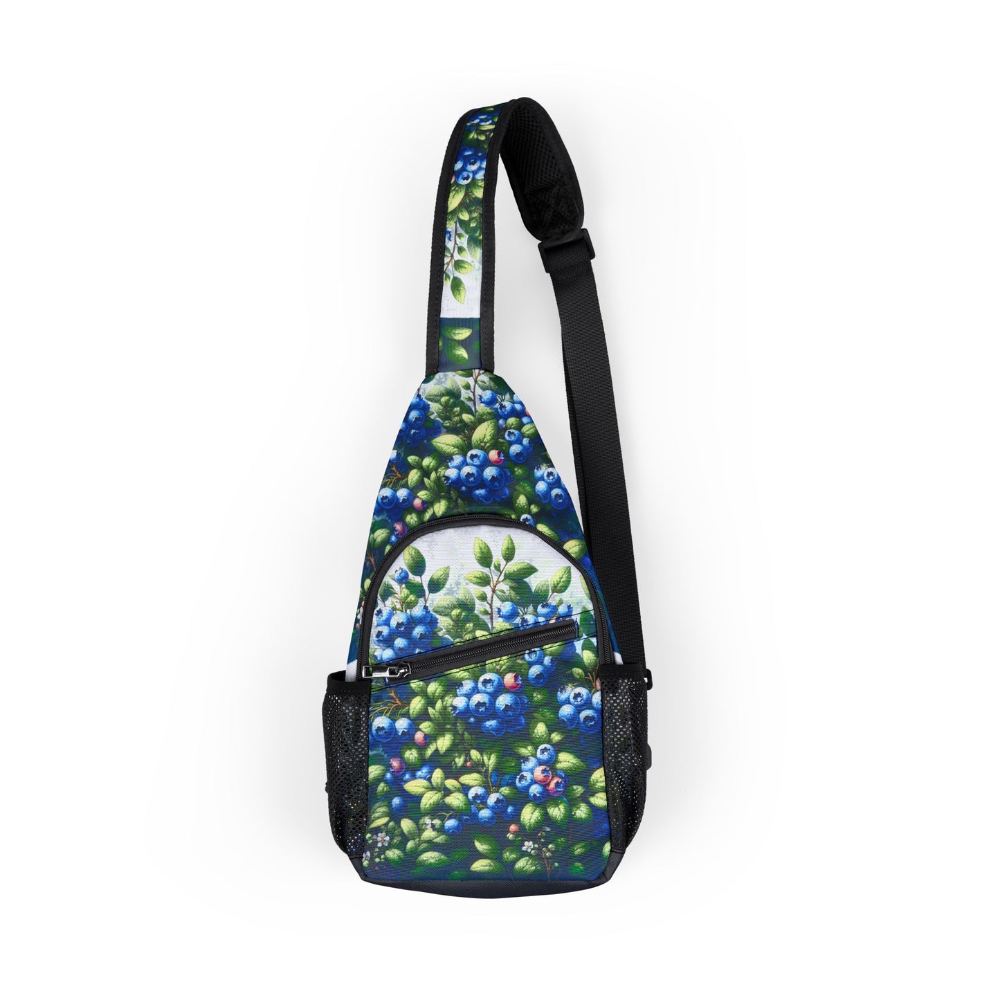Blueberries Chest Bag