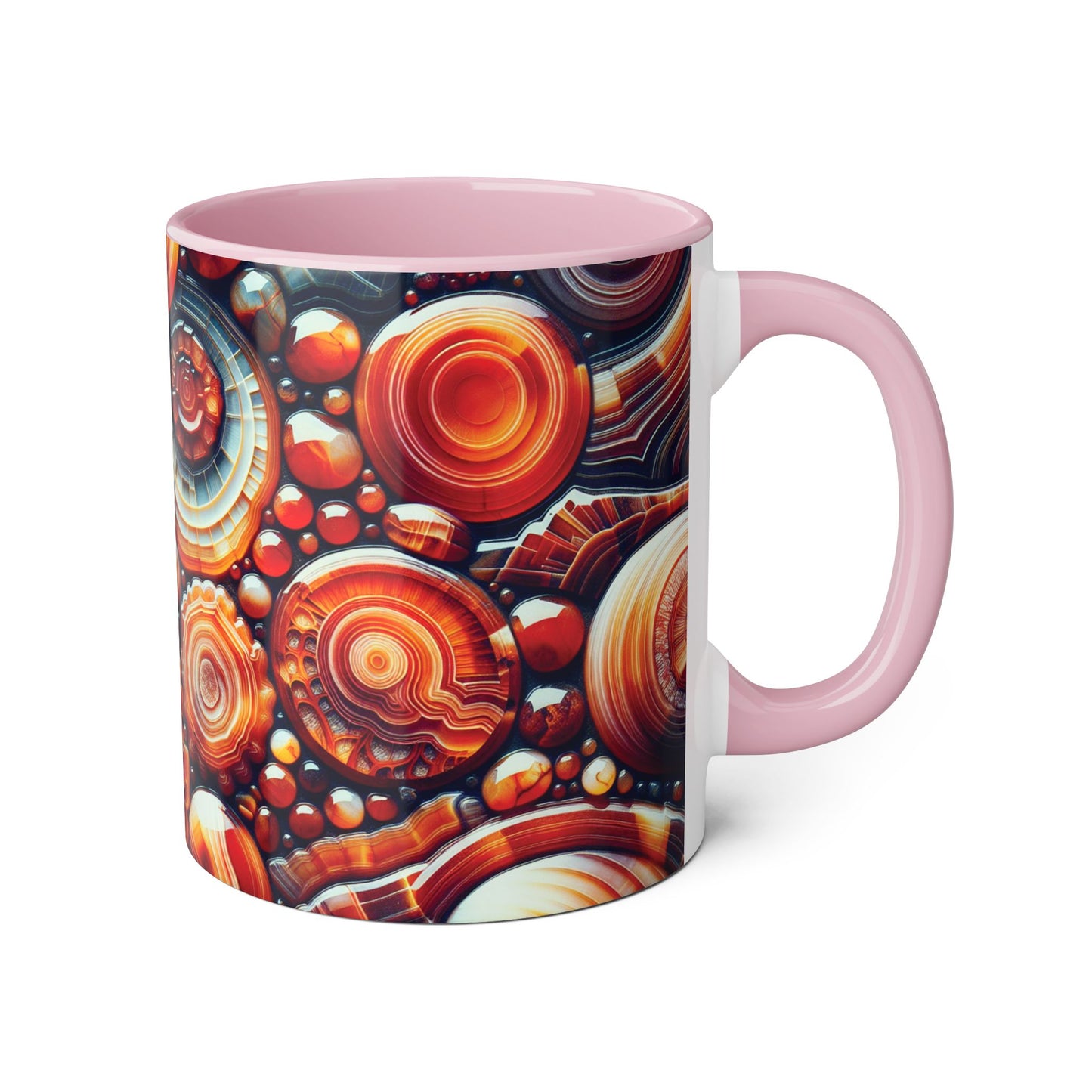 Mug - Carnelian Design Accent Mug, 11oz