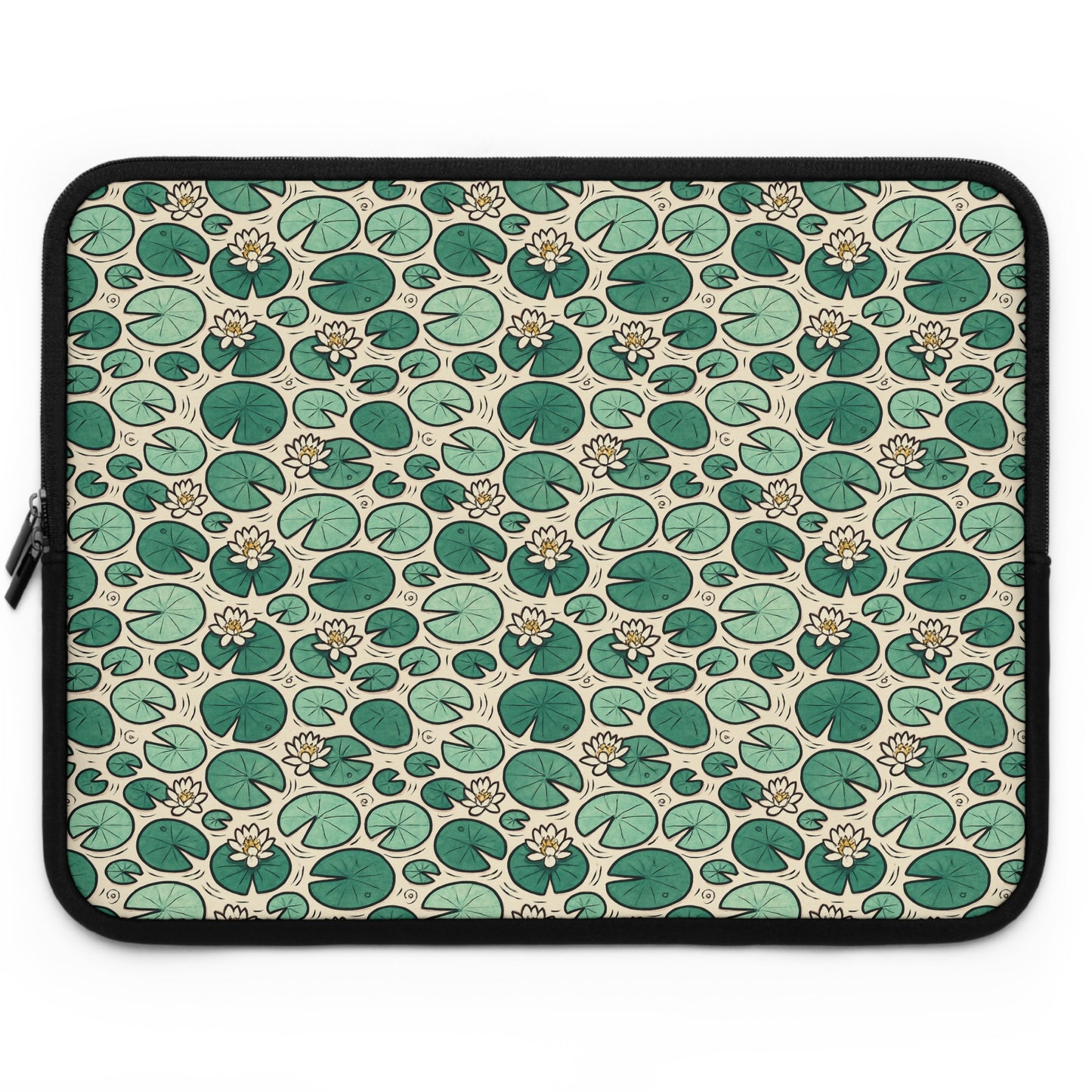 Laptop Sleeve: Lily Pad Design