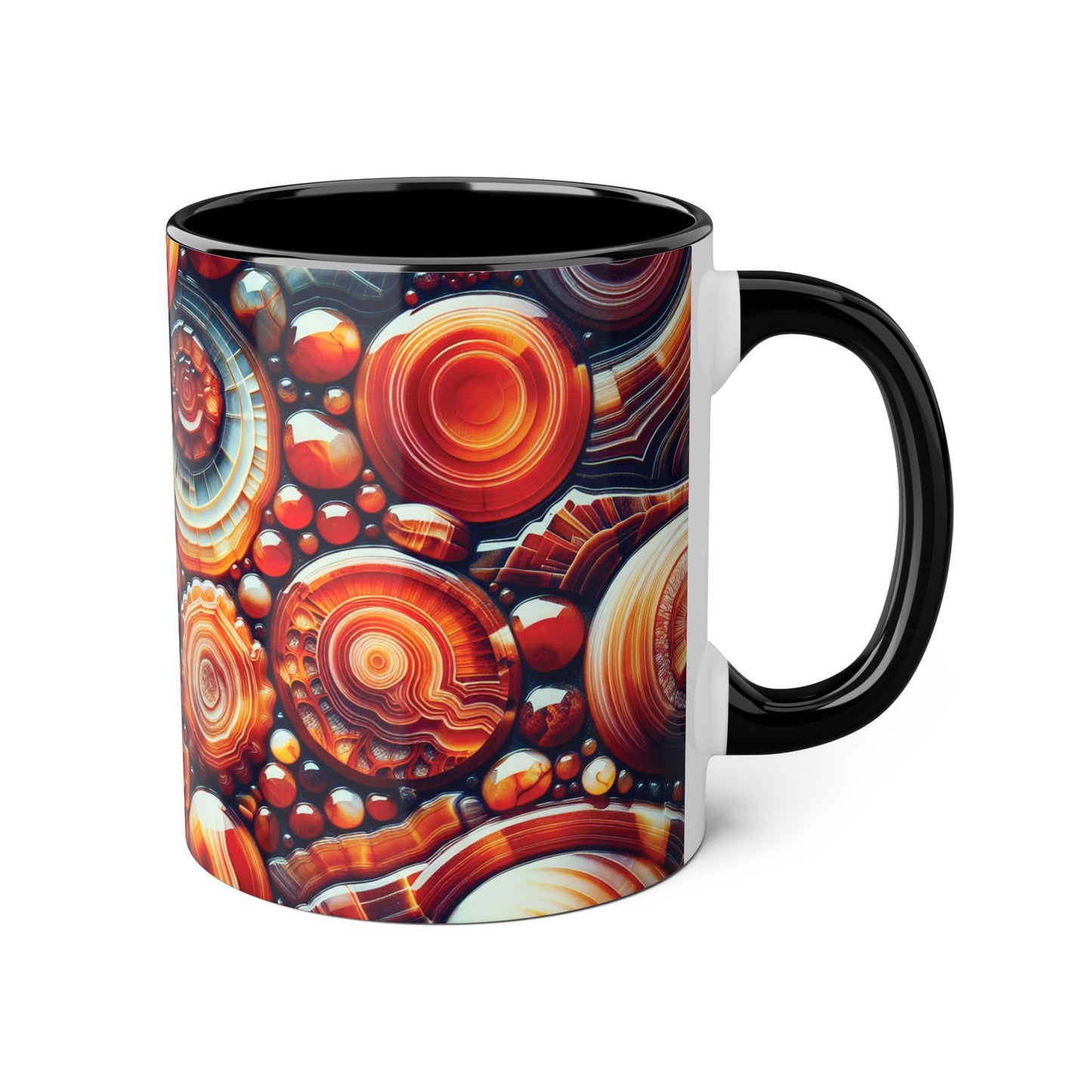 Mug - Carnelian Design Accent Mug, 11oz