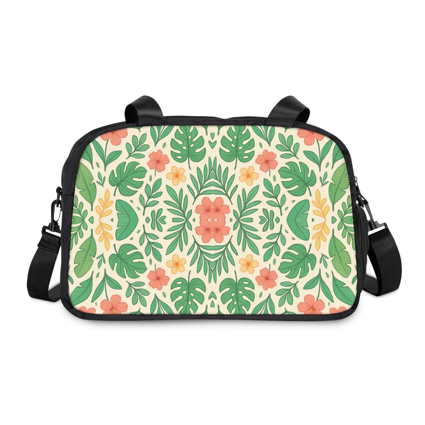 Fitness Bag - Tropical Pattern Design for Fitness Enthusiasts
