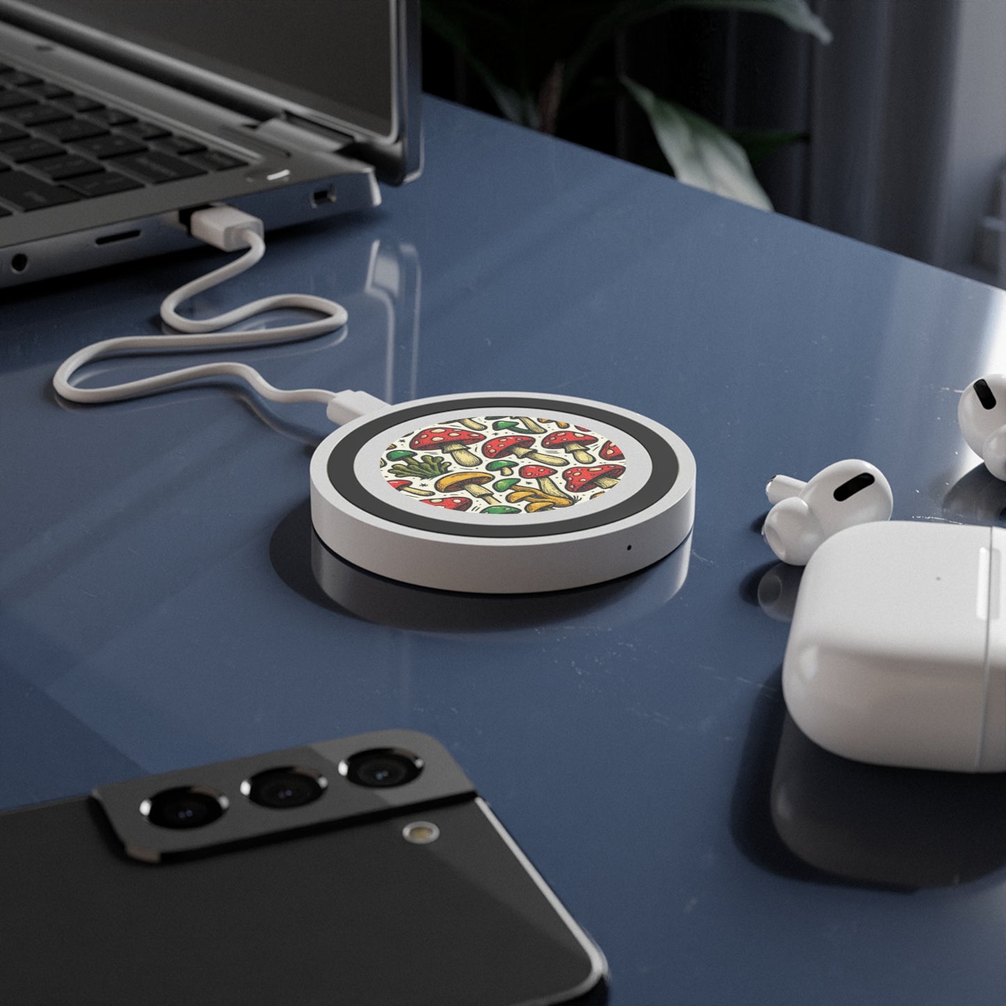 Wireless Charging Pad: Mushroom Design