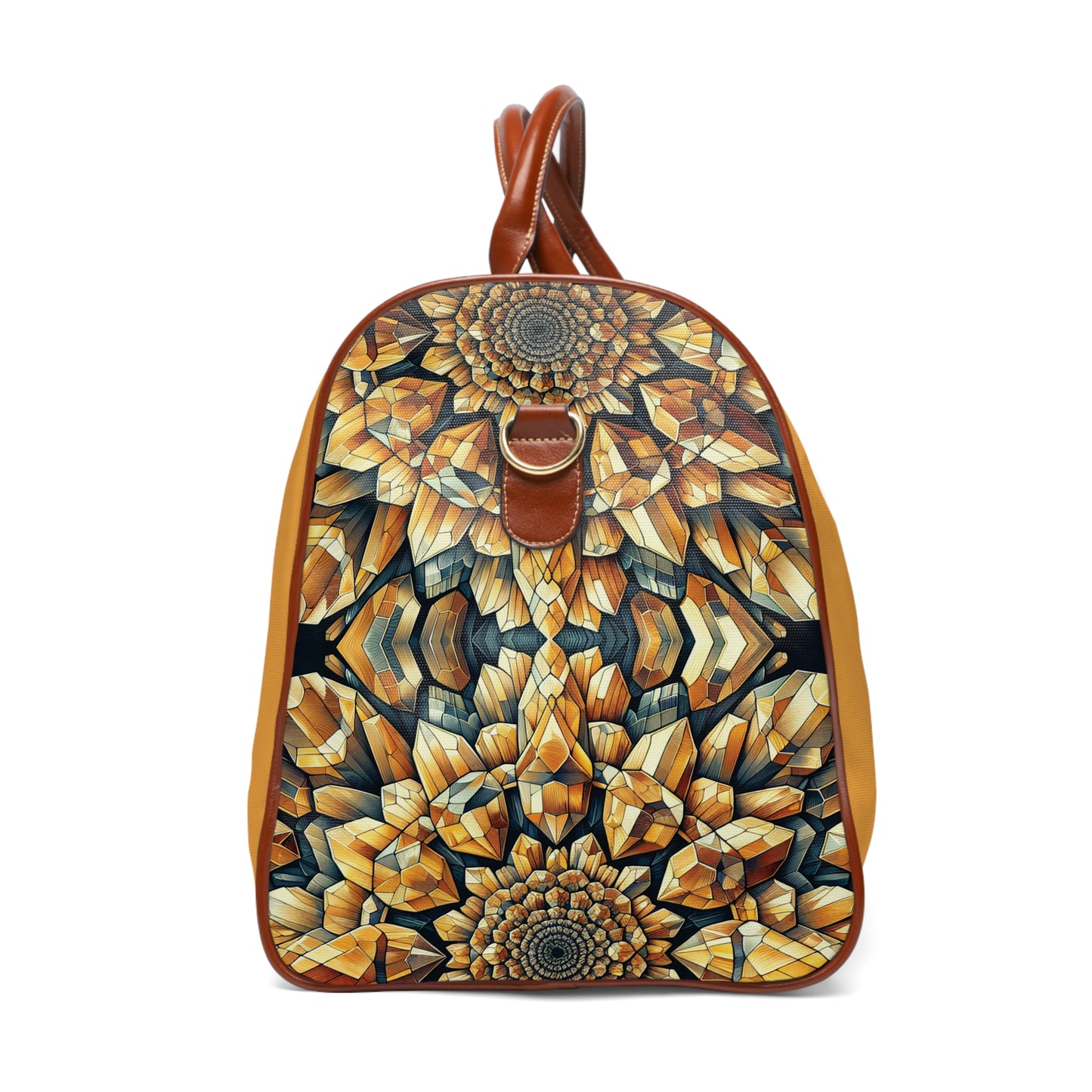 Waterproof Travel Bag - Citrine Geometric