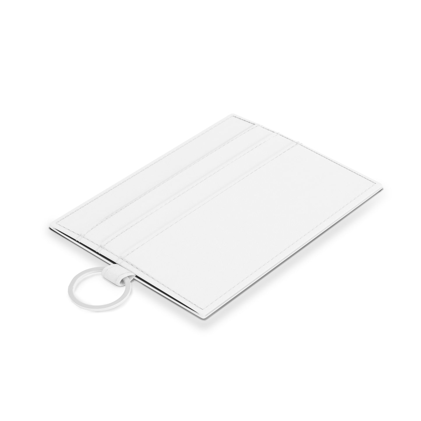 Coffee Lover's Saffiano Leather Card Holder - Stylish Wallet, Gift for Him/Her, Minimalist Accessory, Birthday, Holiday