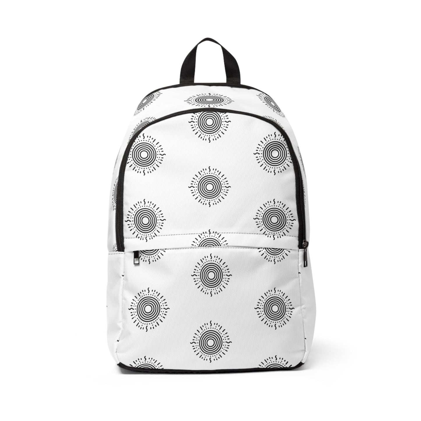 Fabric Backpack Sun Minimalist