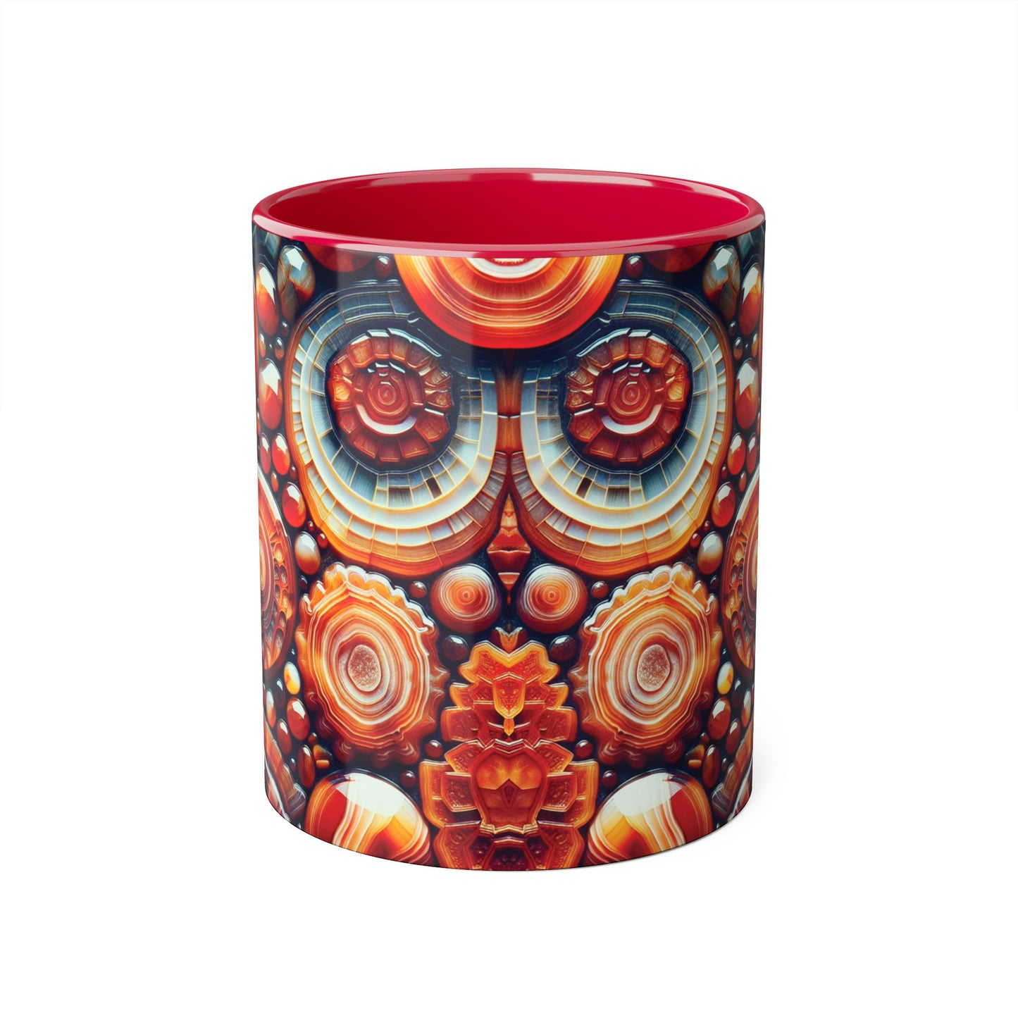 Mug - Carnelian Design Accent Mug, 11oz