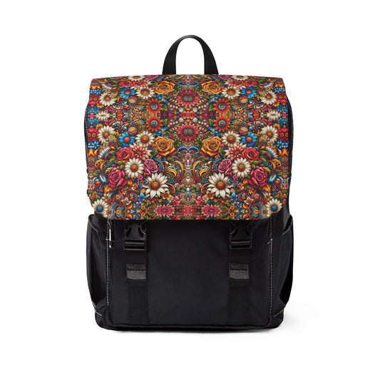 Floral Shoulder Backpack