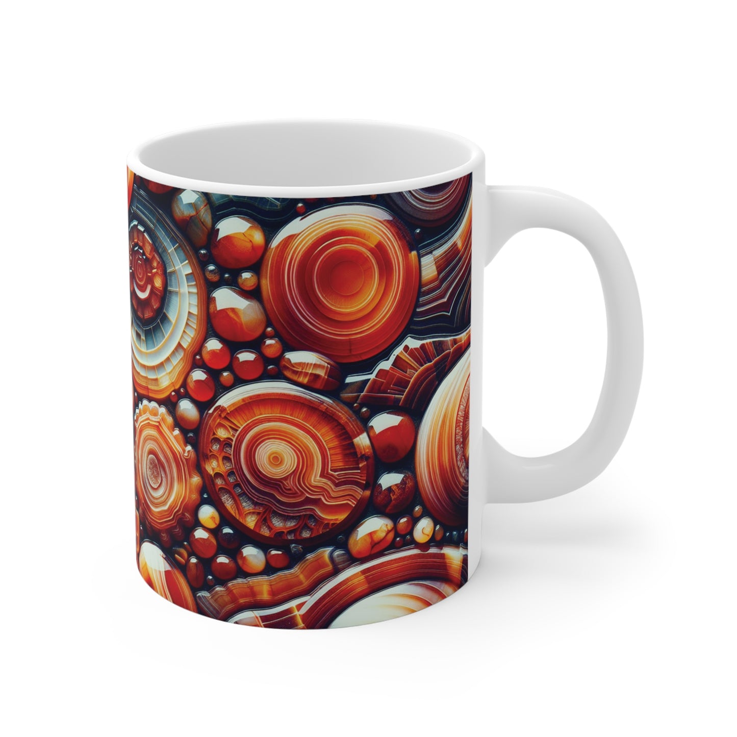 Ceramic Mug - Carnelian Design