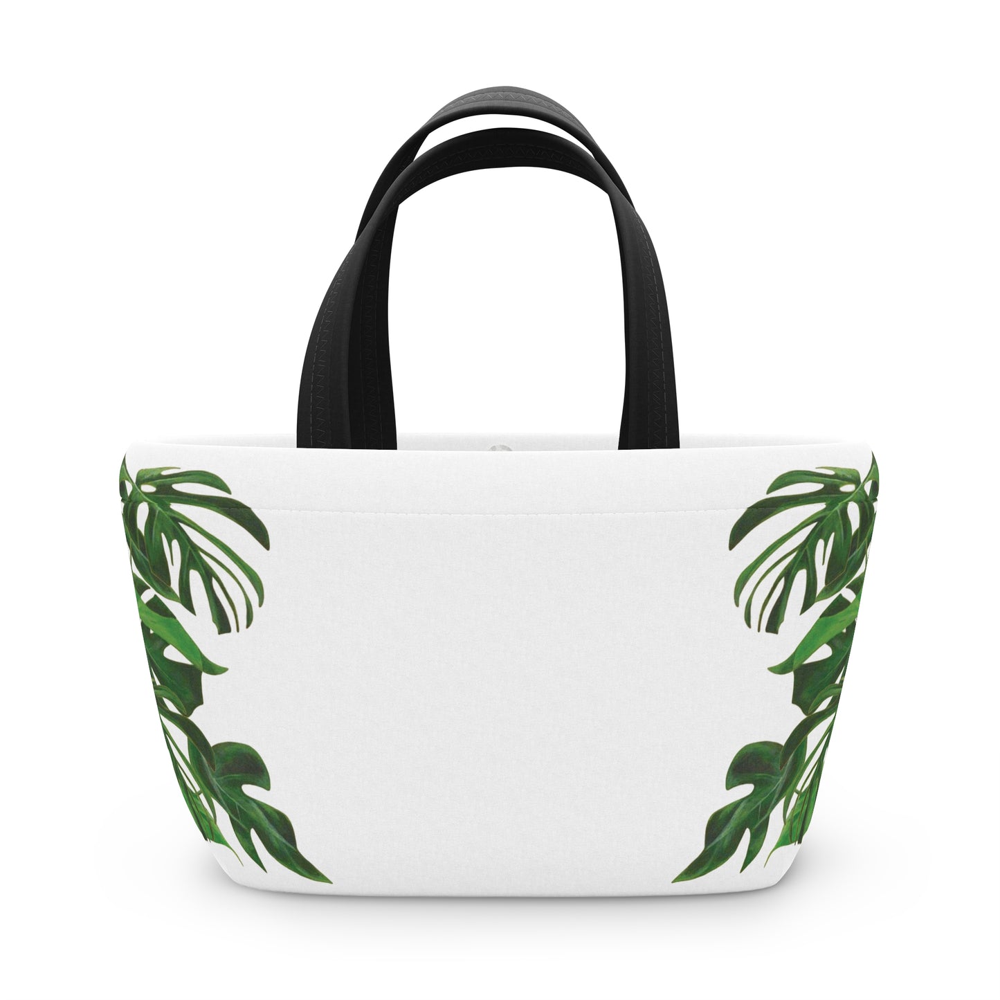 Tropical Monstera Lunch Bag - Insulated Tote for Work, School, Picnics, Gifts, Summer Outings