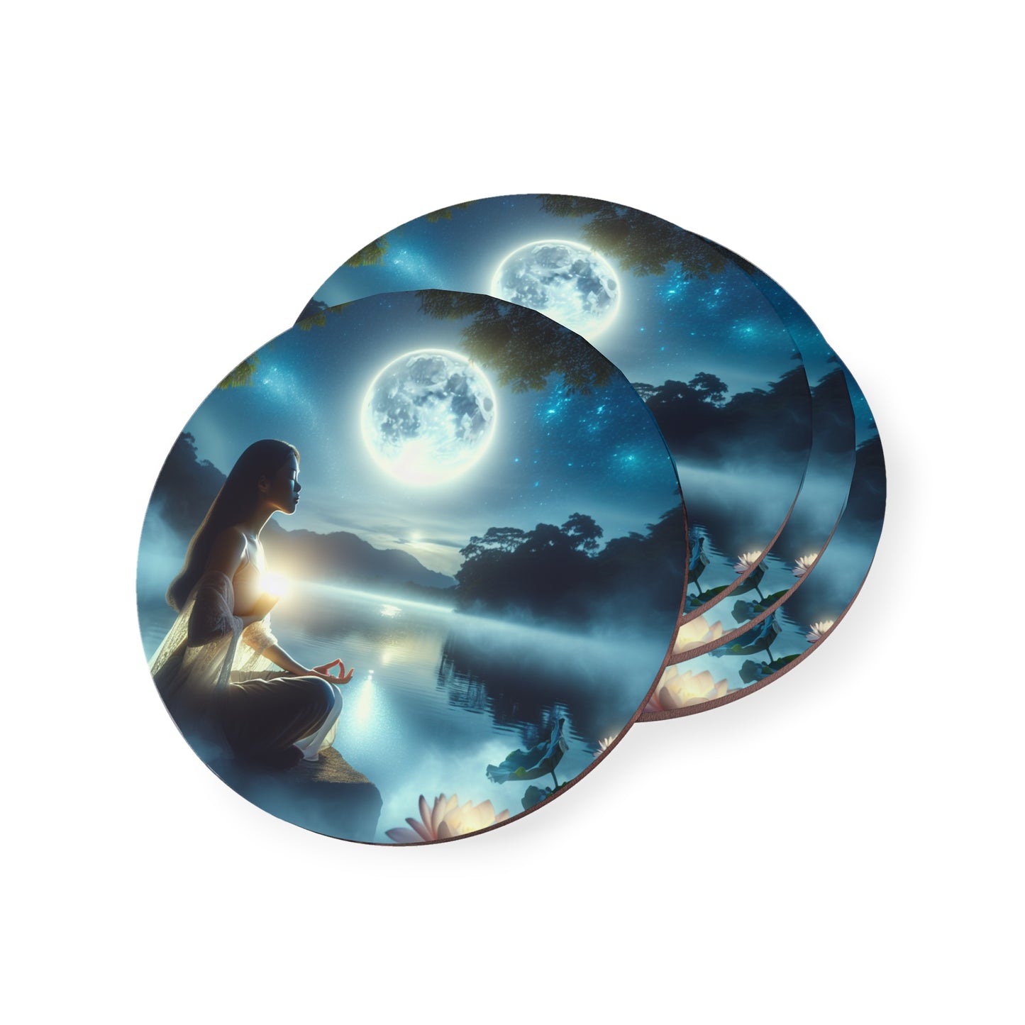 Coasters - Serene Moonlight