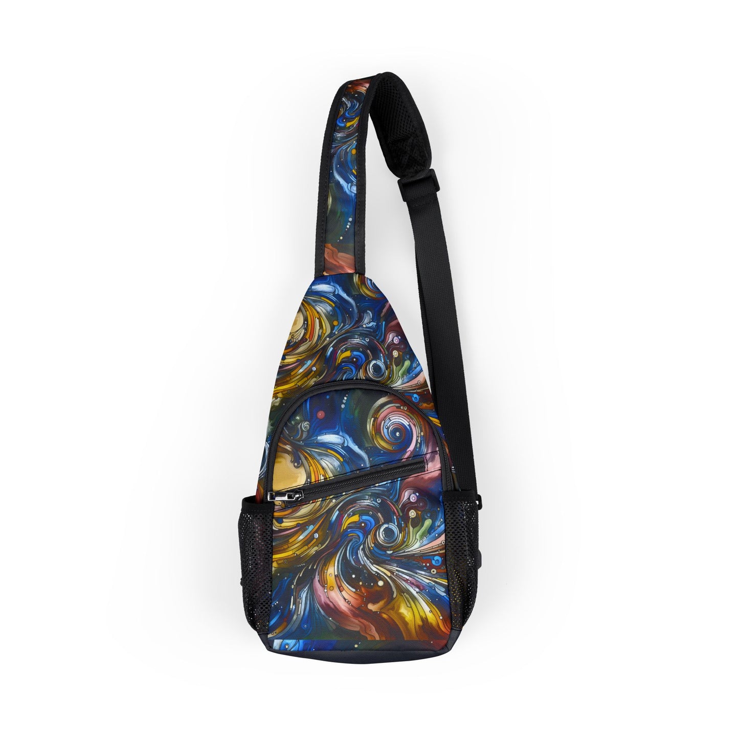 Energetic Waves Chest Bag