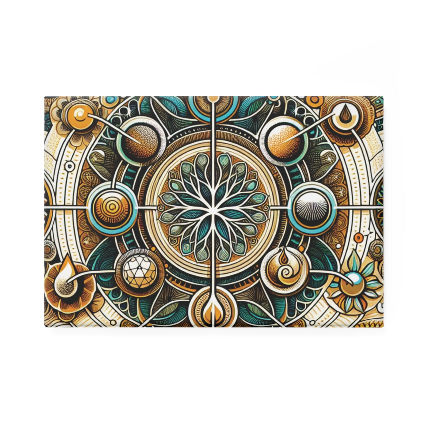 Button Magnet - Symbol of Life Design