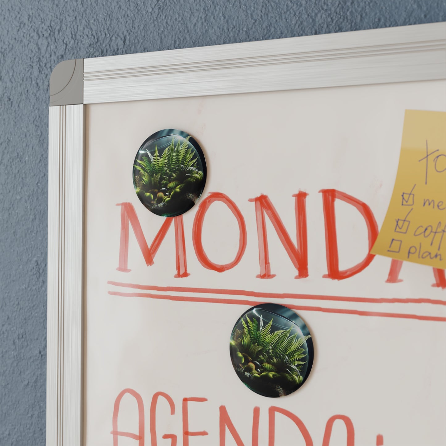 Botanical Terrarium Magnet Set - 1 & 10 Pcs Decorative Fridge Magnets