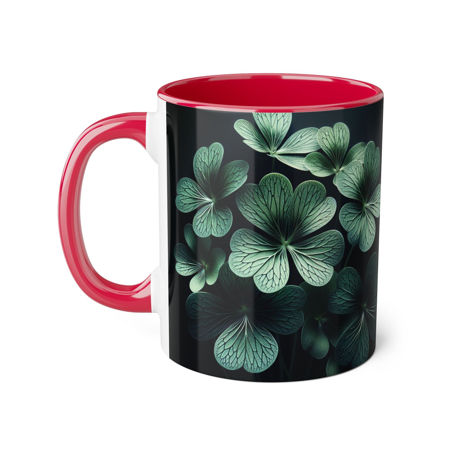 Oxalis Accent Mug, Floral Coffee Cup, Botanical Tea Mug, Nature Lover Gift, Plant Lady Mug, Unique Garden Drinkware