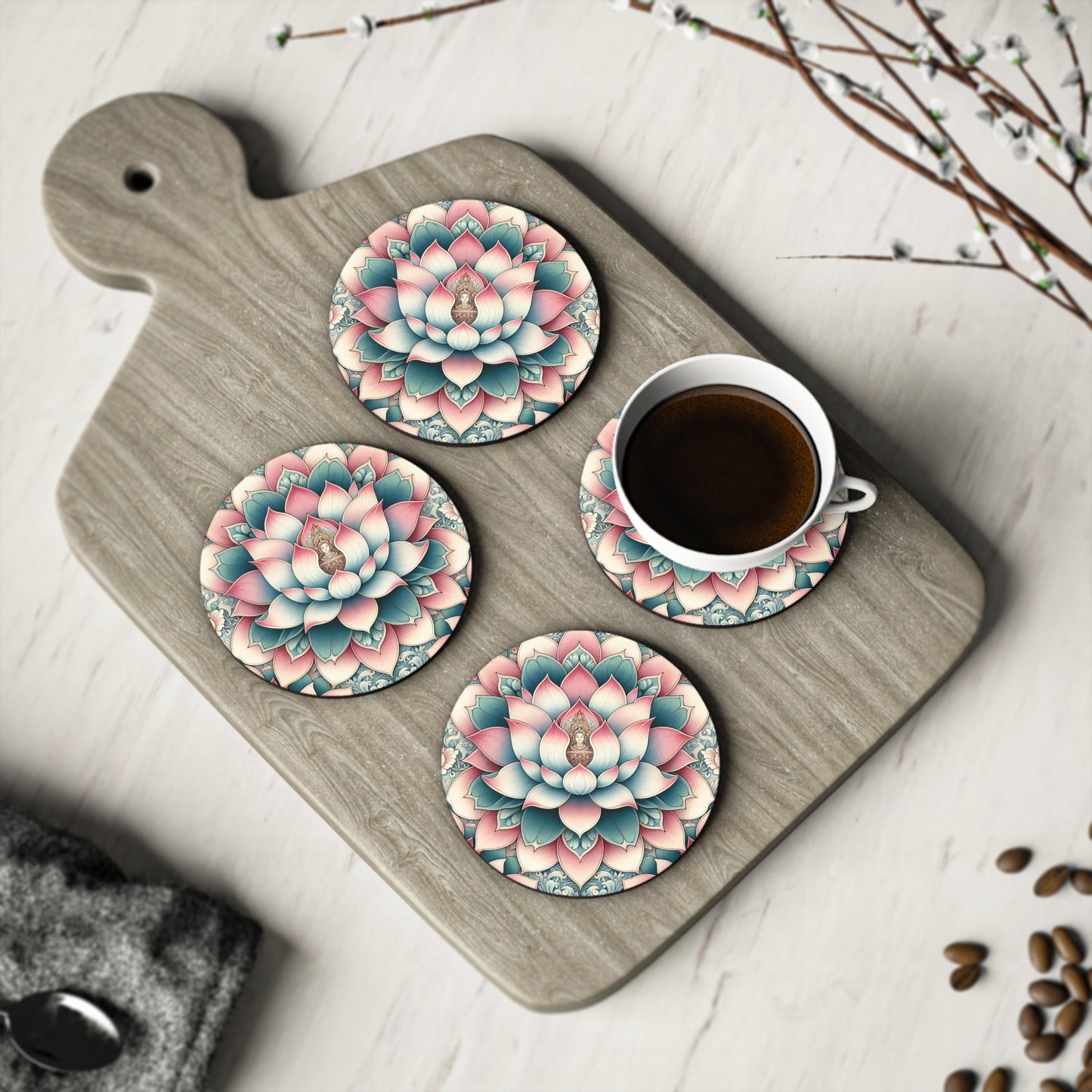 Coasters - Lotus Flower
