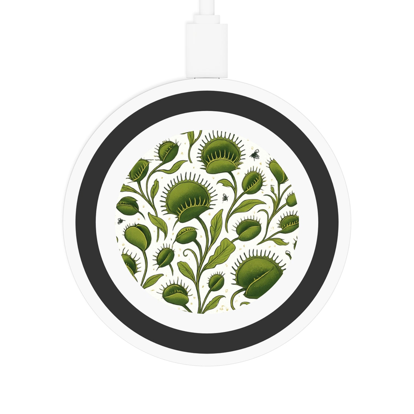 Wireless Charging Pad: Venus Trap Pattern