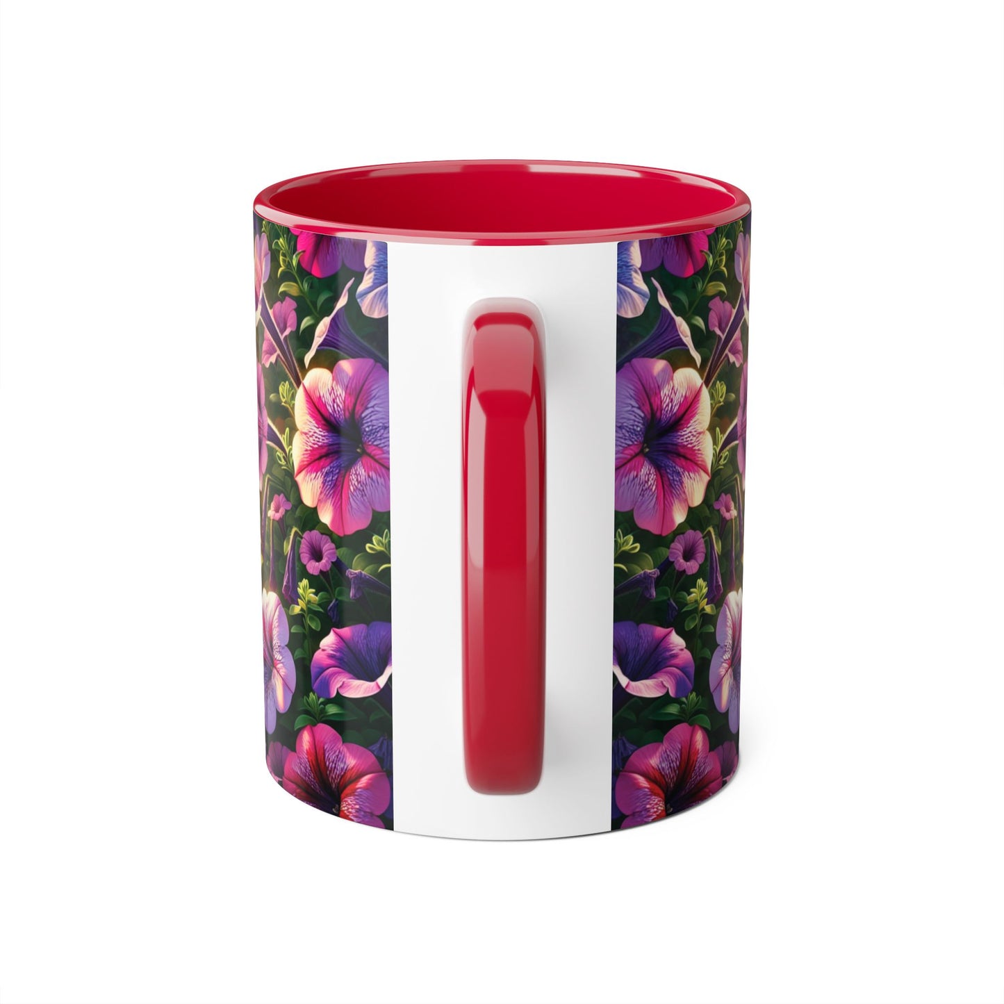 Colorful Floral Accent Mug - Perfect for Garden Lovers, Mother's Day, Birthdays, Coffee & Tea Enthusiasts, Unique Gift Idea