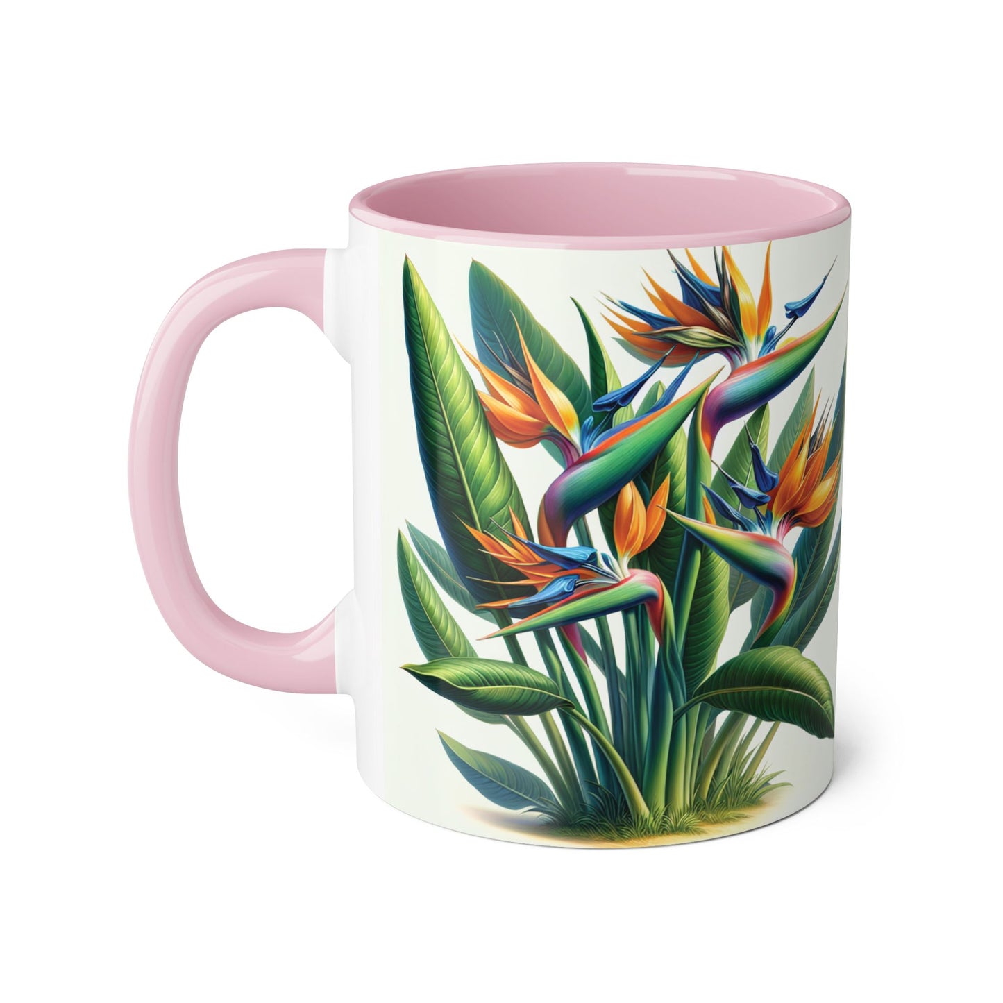Bird of Paradise Plant Gift, Coffee Cup, Tea Mug, Botanical Kitchen Decor, Nature Lover, Housewarming Present, Tropical Vibes
