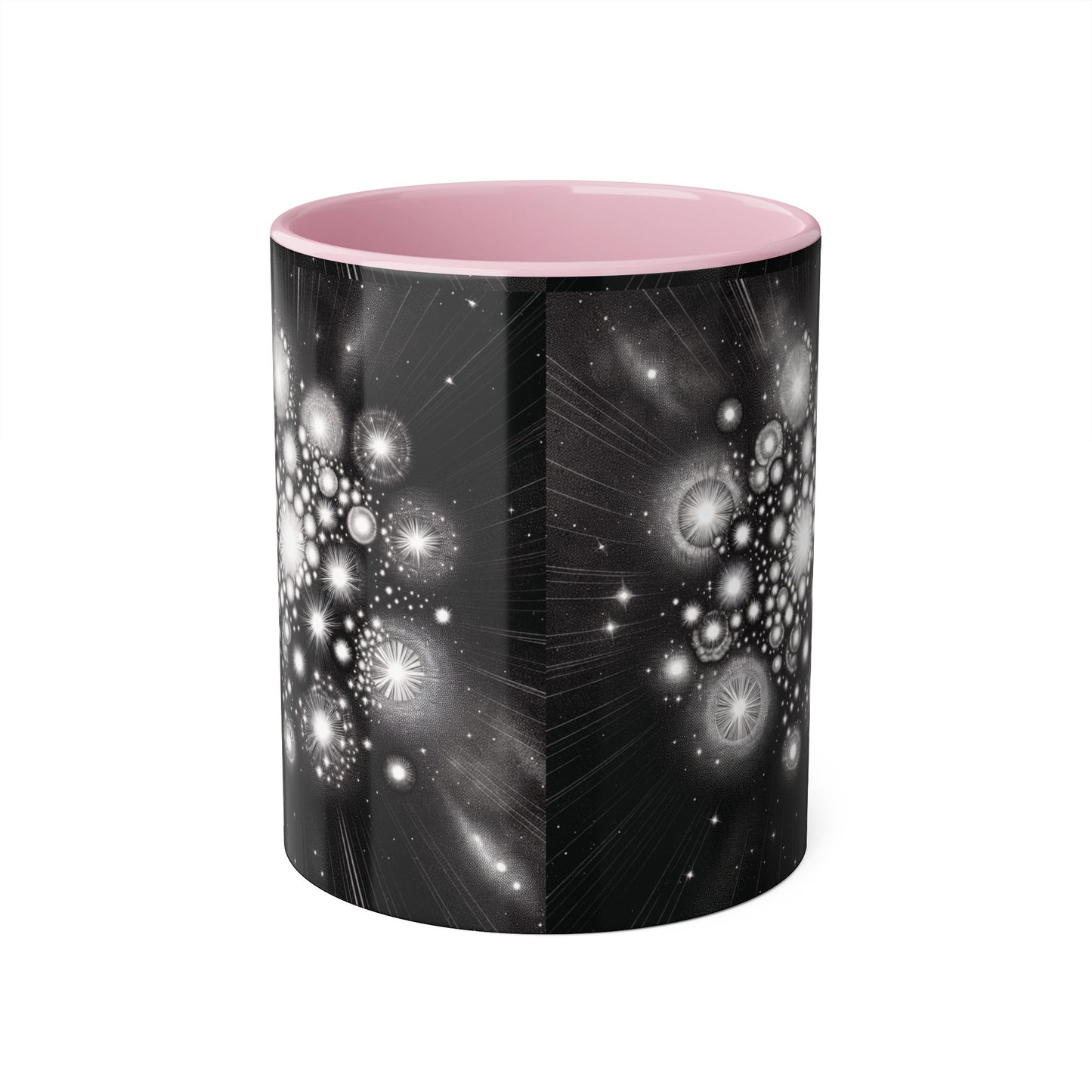 Star Cluster Accent Mug, Celestial Coffee Cup, Galaxy Tea Mug, Space Lover Gift, Astronomy Kitchen Decor, Unique Cosmic Drinkware