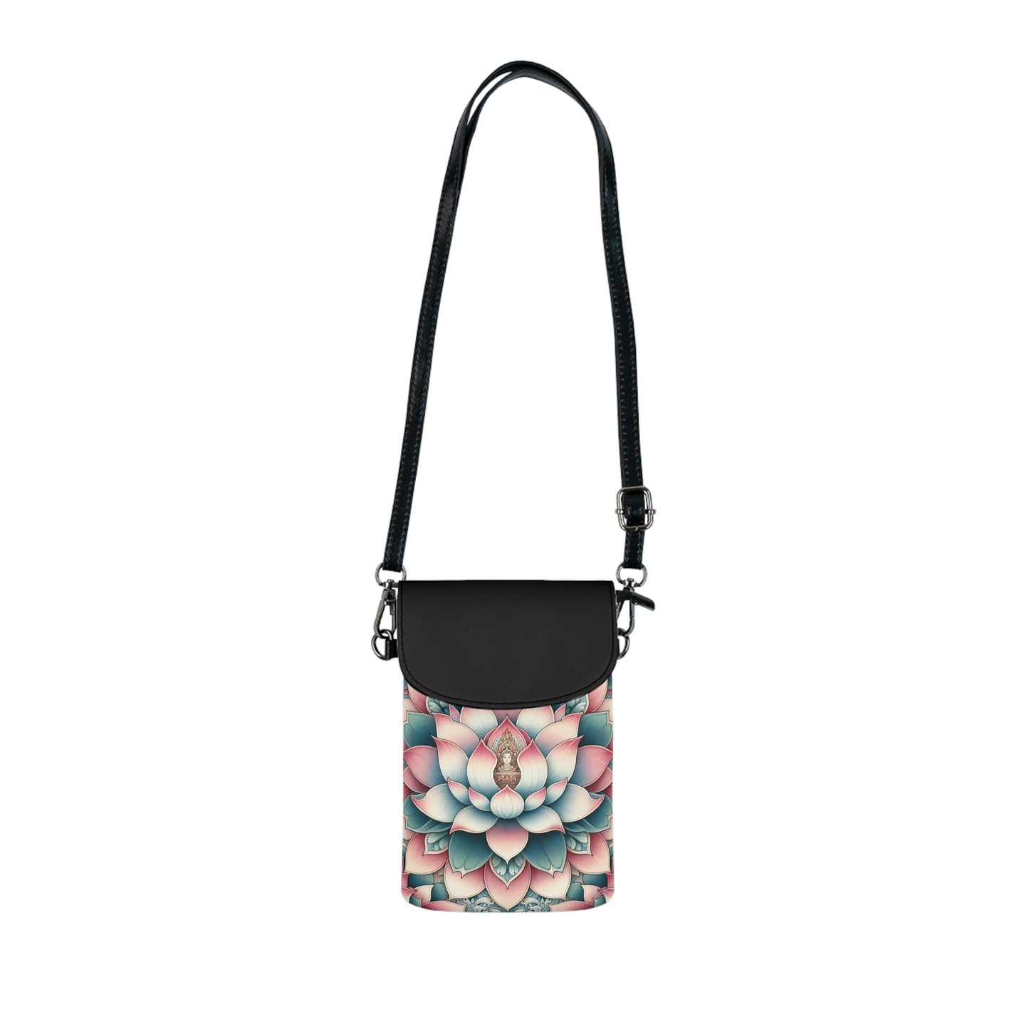 Phone Wallet - Lotus Blossom Design