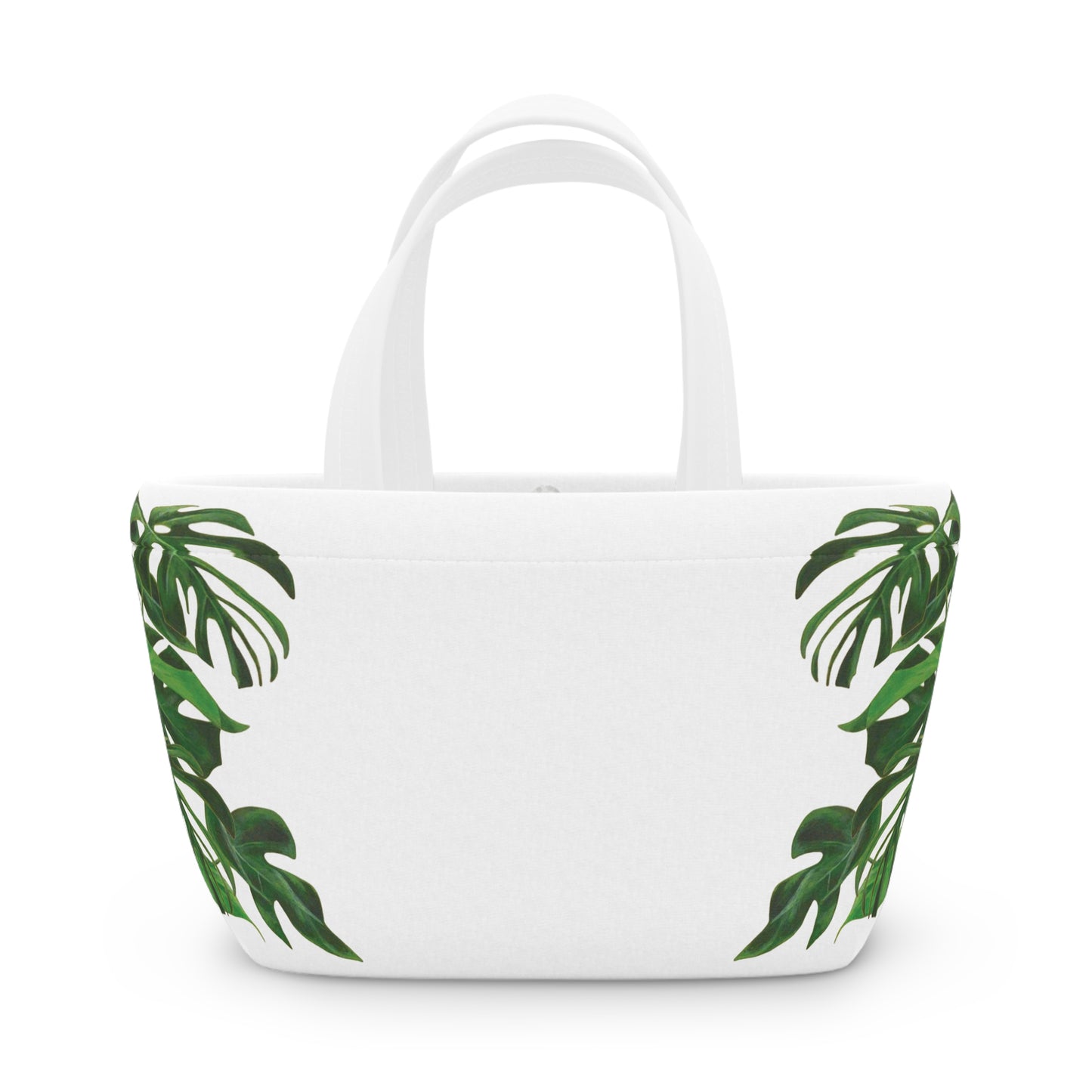 Tropical Monstera Lunch Bag - Insulated Tote for Work, School, Picnics, Gifts, Summer Outings