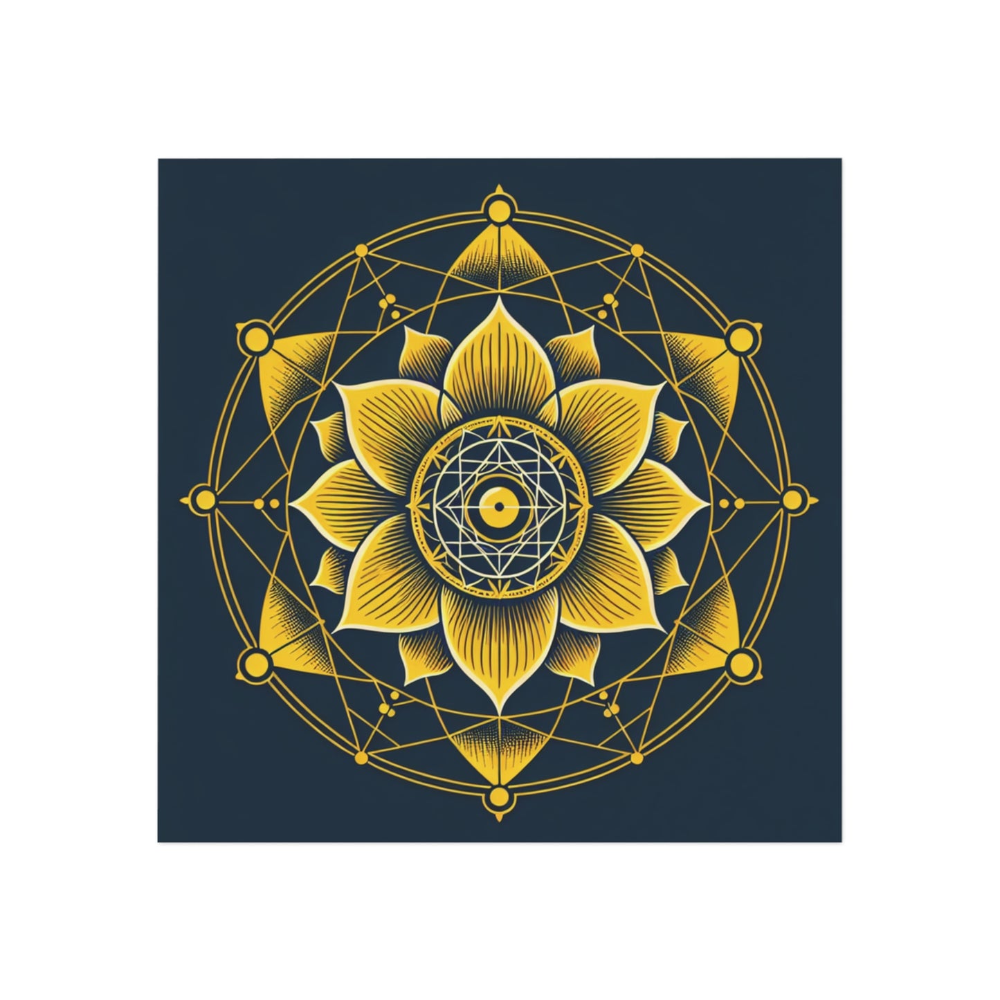 Square Magnet - solar plexus chakra