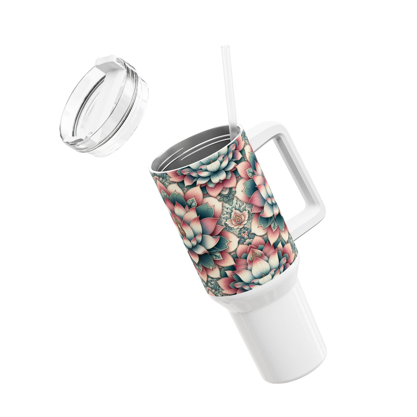 40oz Tumbler - Lotus Flower Insulated Drinkware