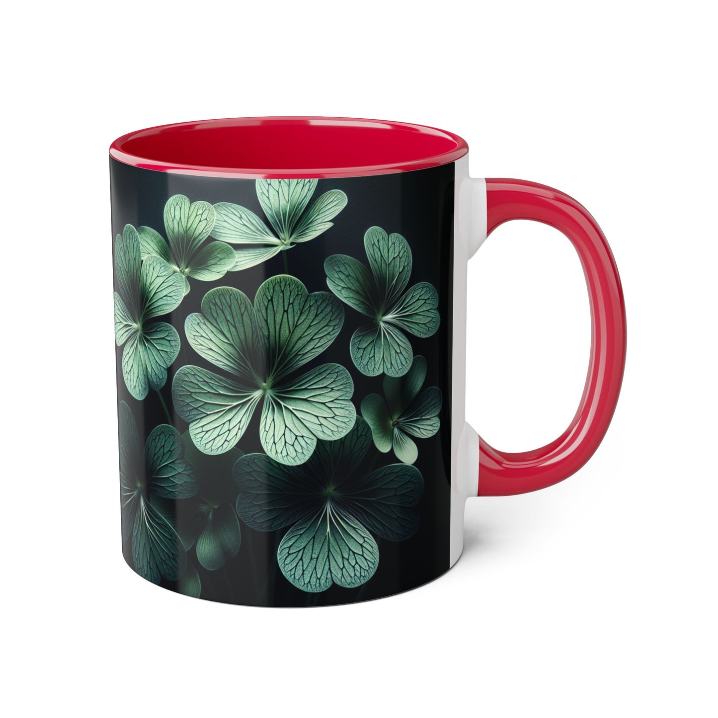 Oxalis Accent Mug, Floral Coffee Cup, Botanical Tea Mug, Nature Lover Gift, Plant Lady Mug, Unique Garden Drinkware